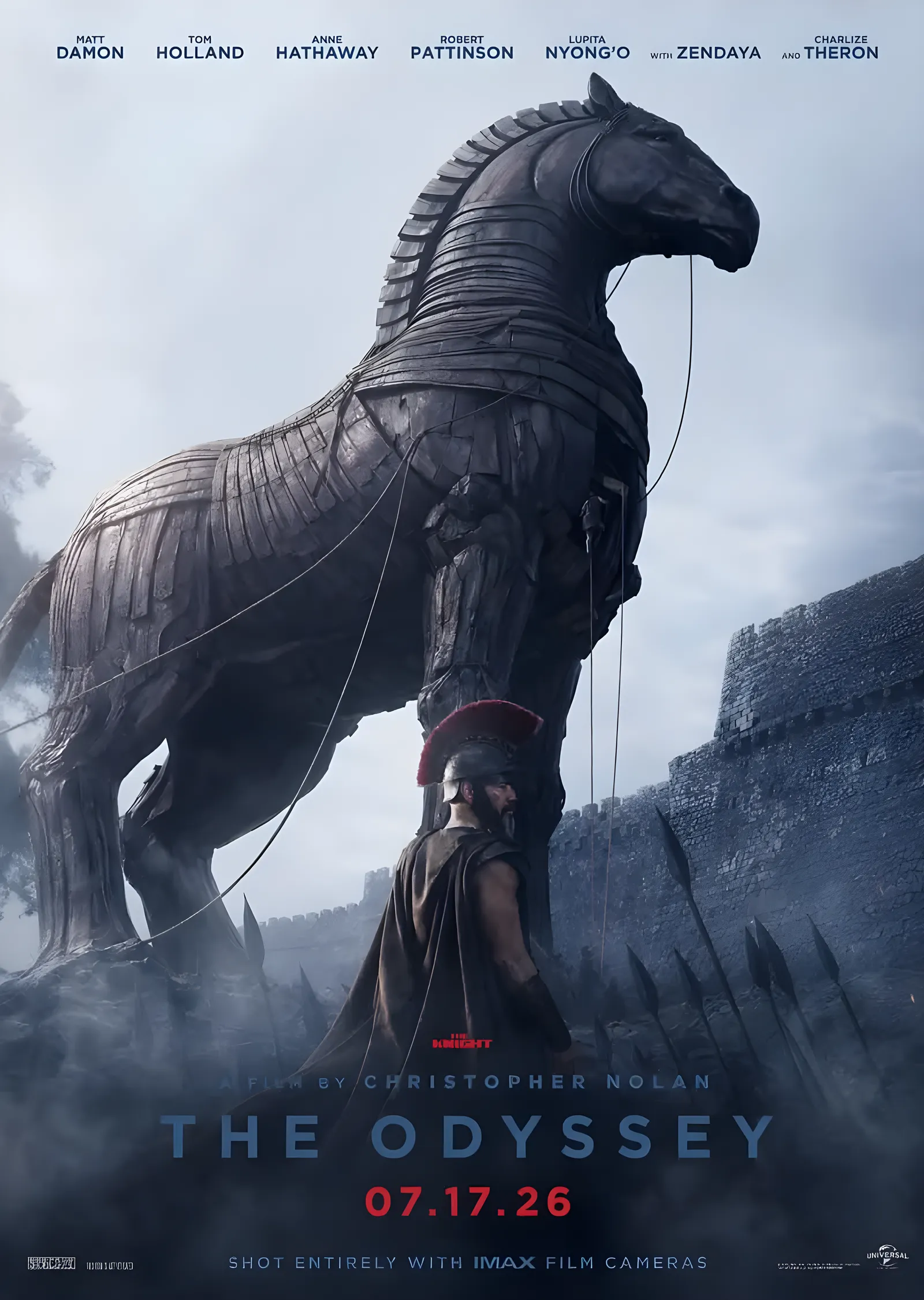 The Odyssey: Truva Atı metal tablo