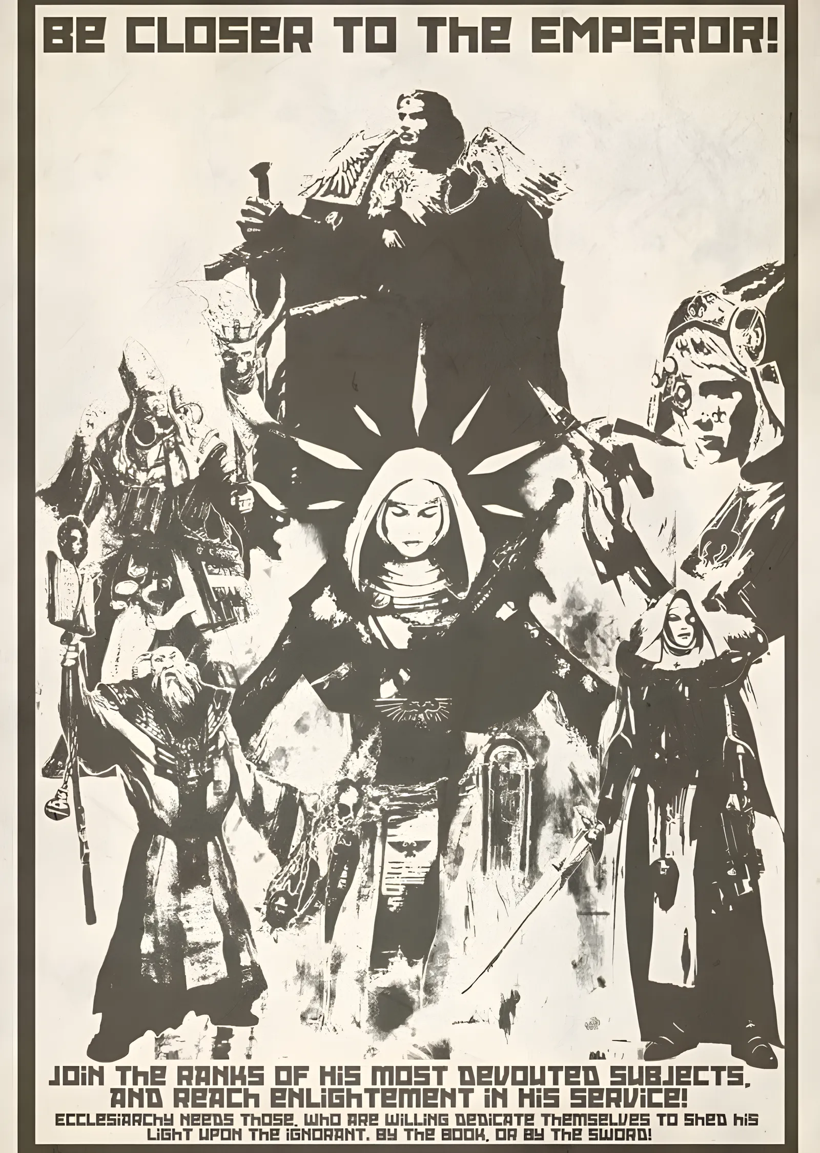 Be Closer To The Emperor metal tablo