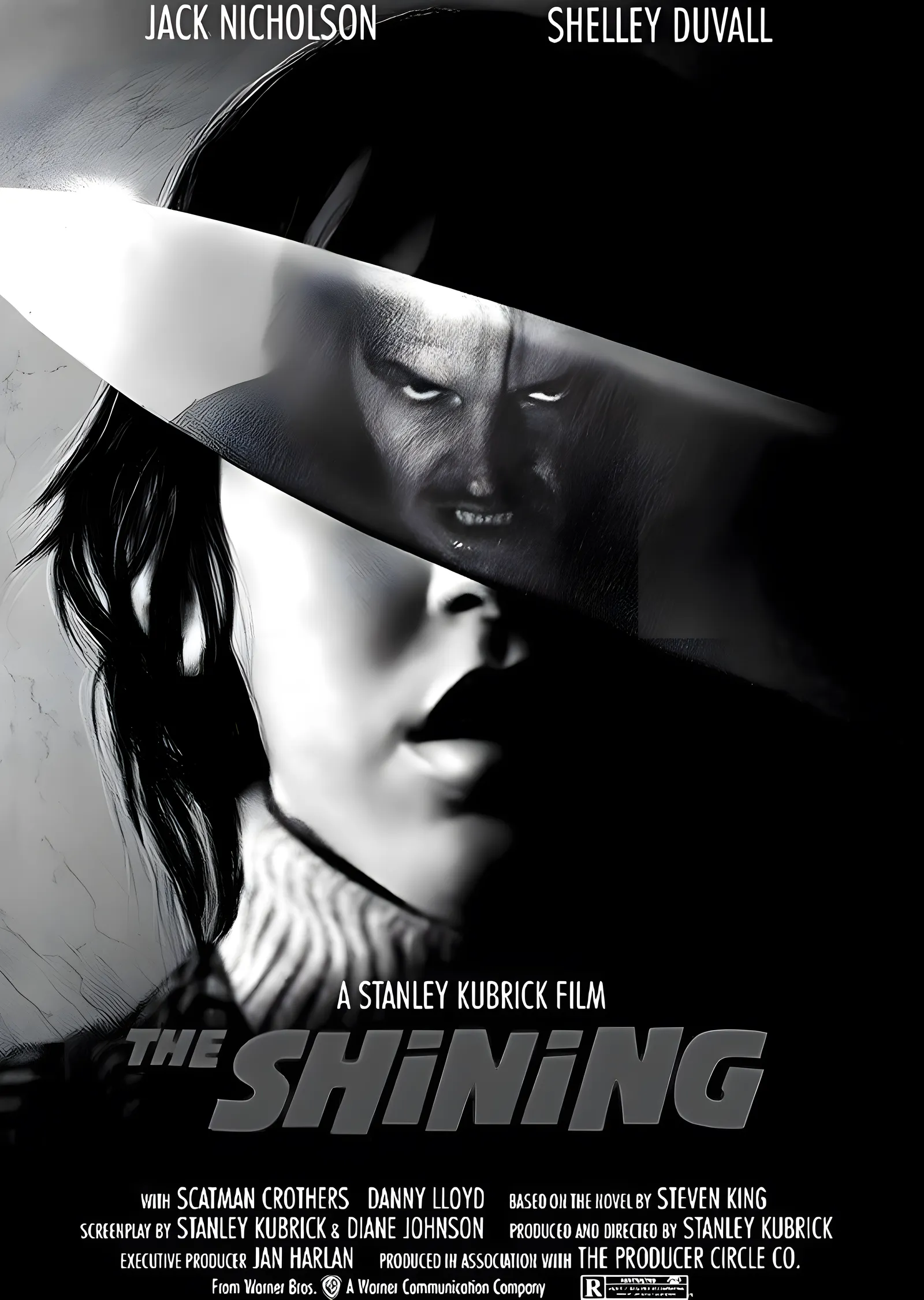 The Shining: Stanley Kubrick'in Klasik Korku Filmi metal tablo