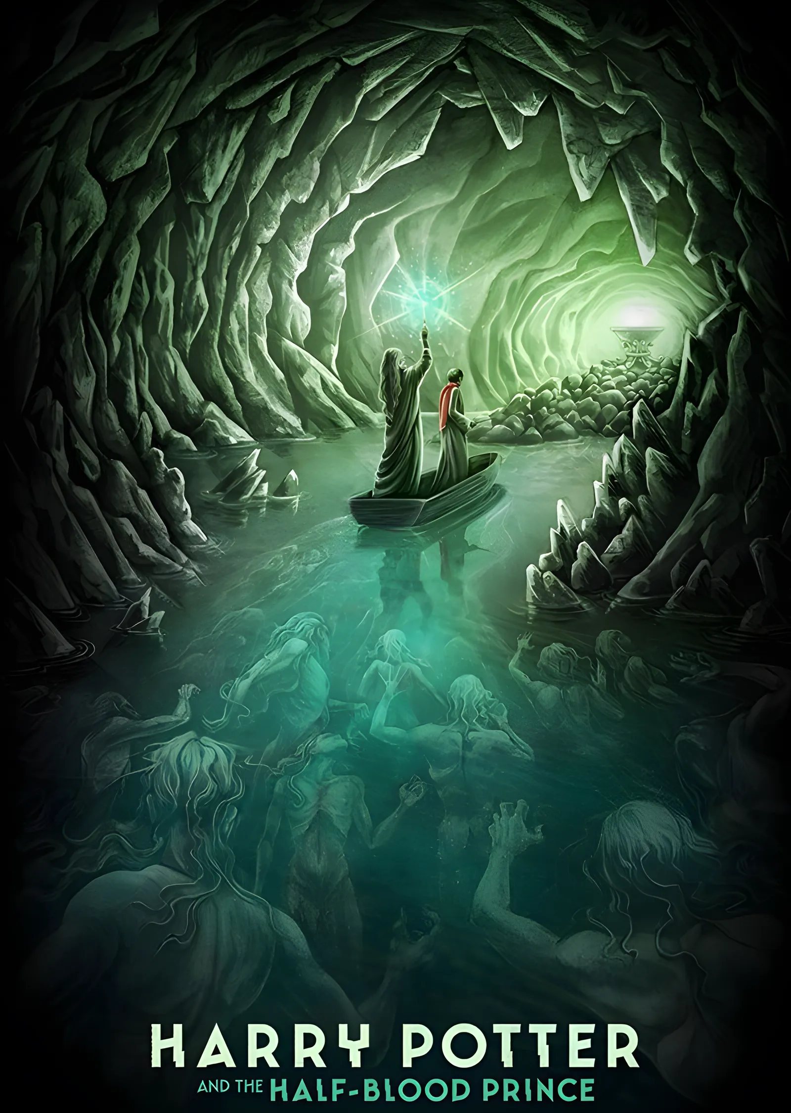 Harry Potter and the Half-Blood Prince · Mağara metal tablo