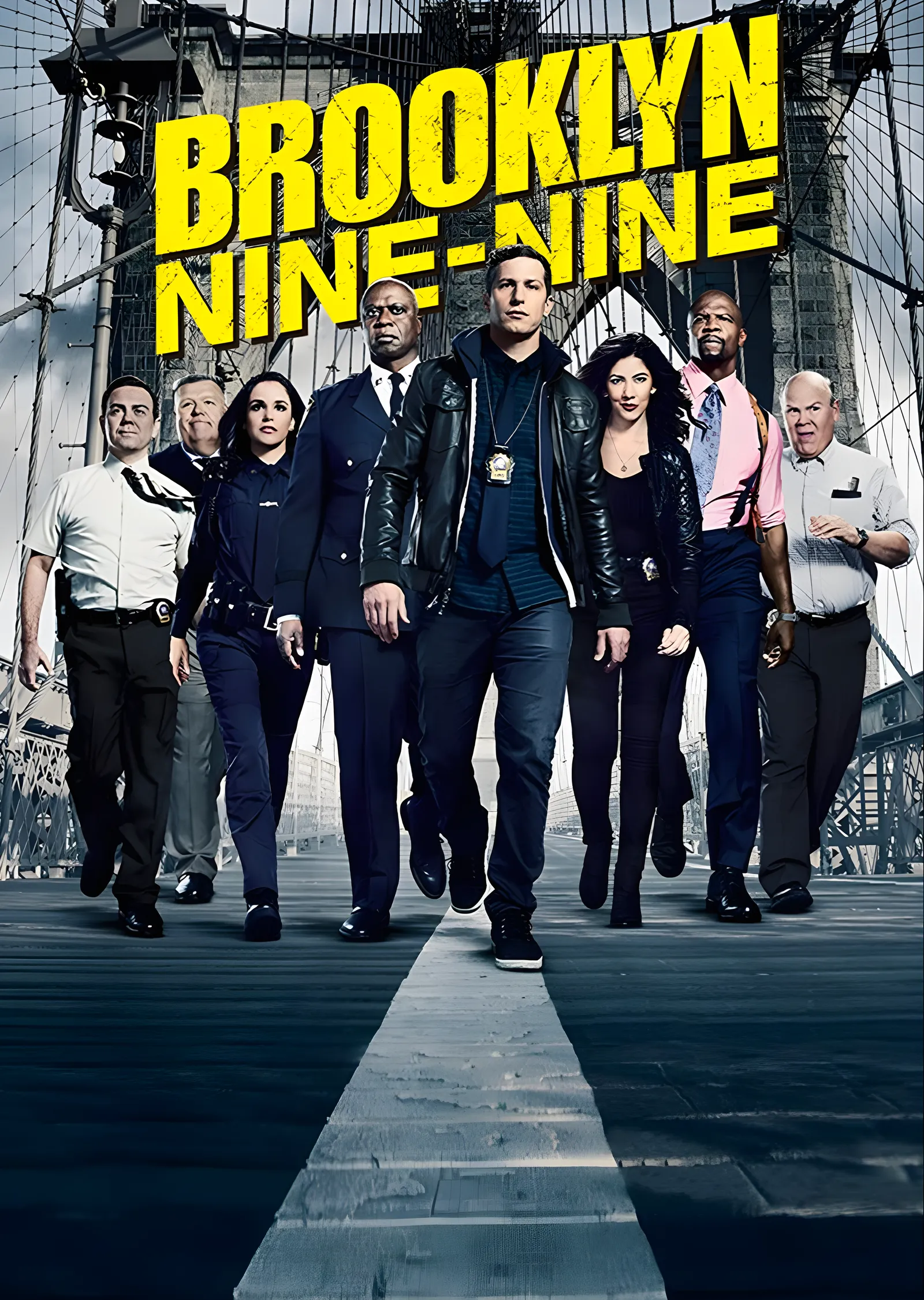 Brooklyn Nine-Nine metal tablo