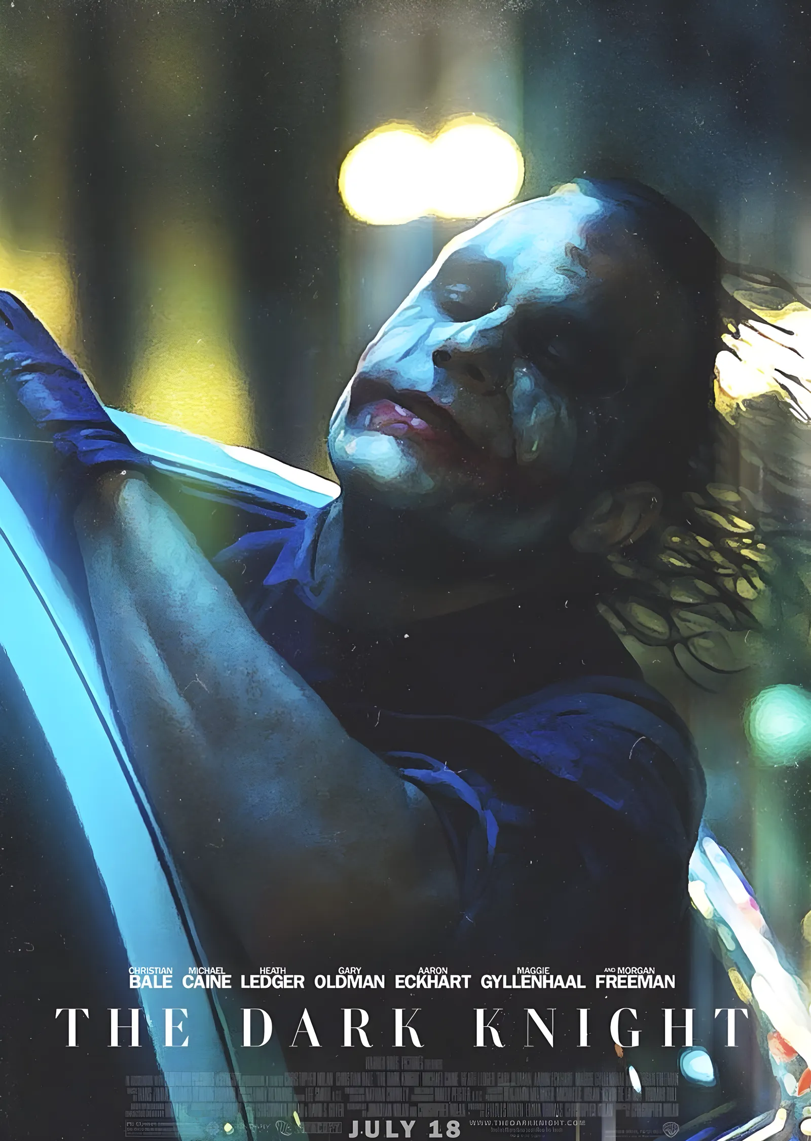 The Dark Knight: Joker metal tablo
