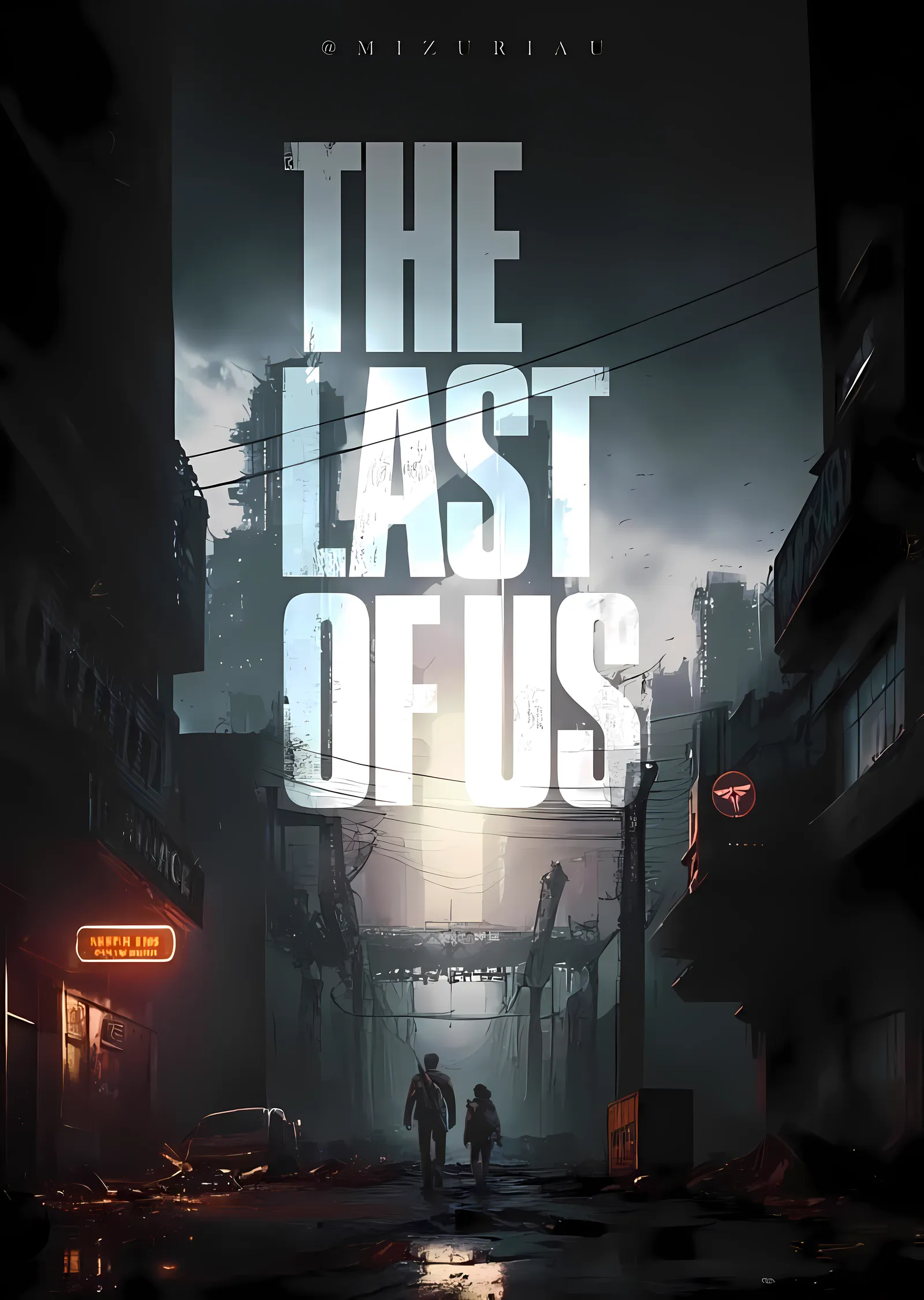The Last of Us: Yaşamın Sonu metal tablo