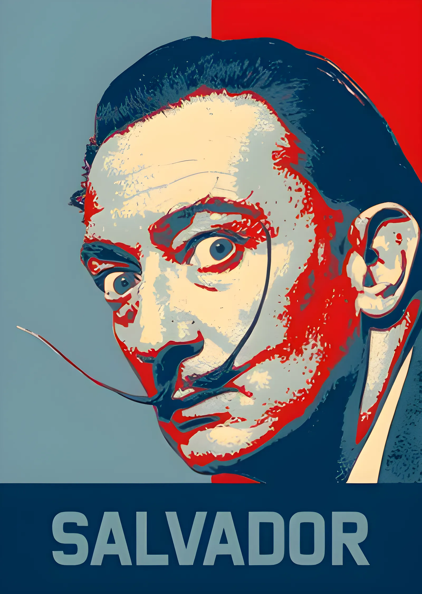 Salvador Dalí · Hope metal tablo