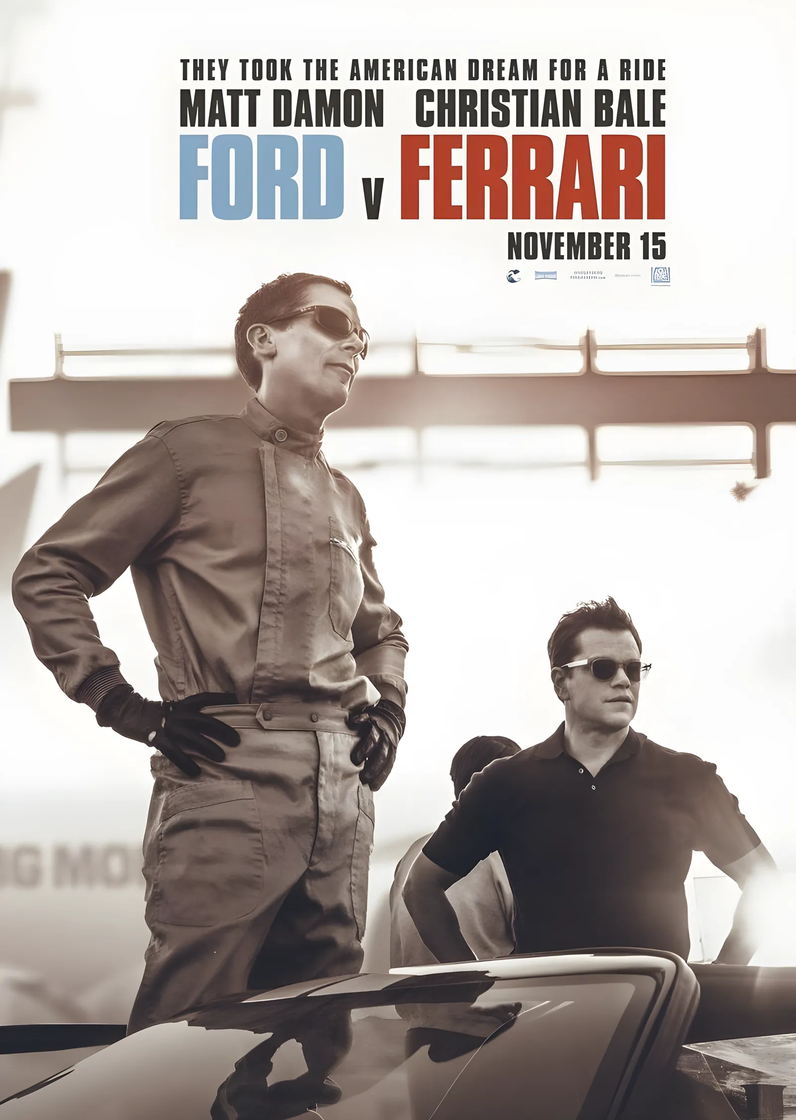 Ford v Ferrari - Amerikan Rüyası metal tablo