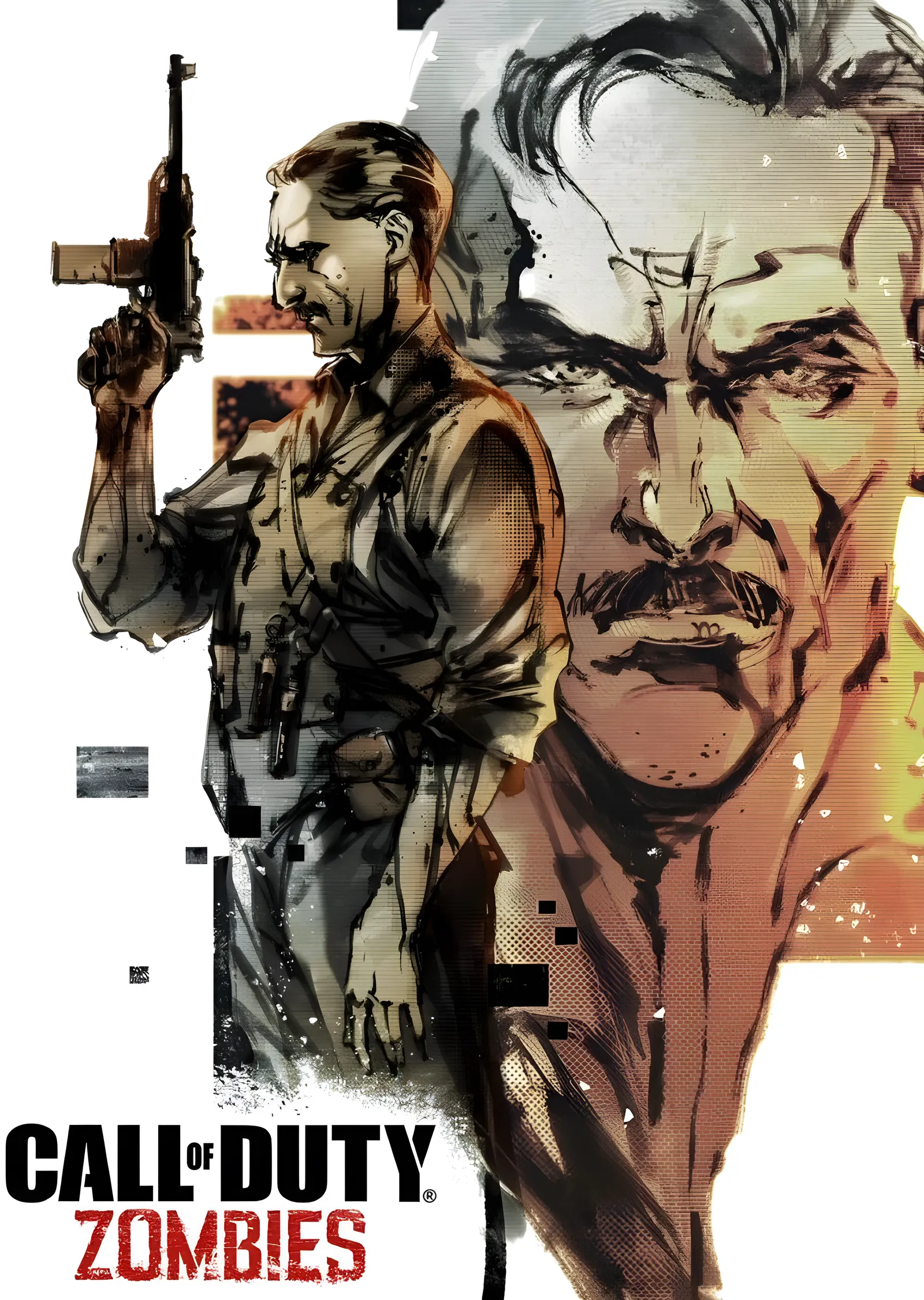 Call of Duty: Zombies metal tablo