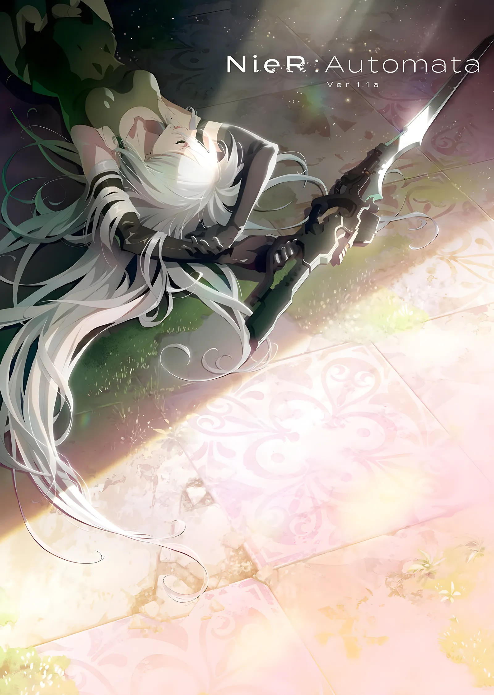 NieR:Automata: 2B'nin Zarafeti metal tablo