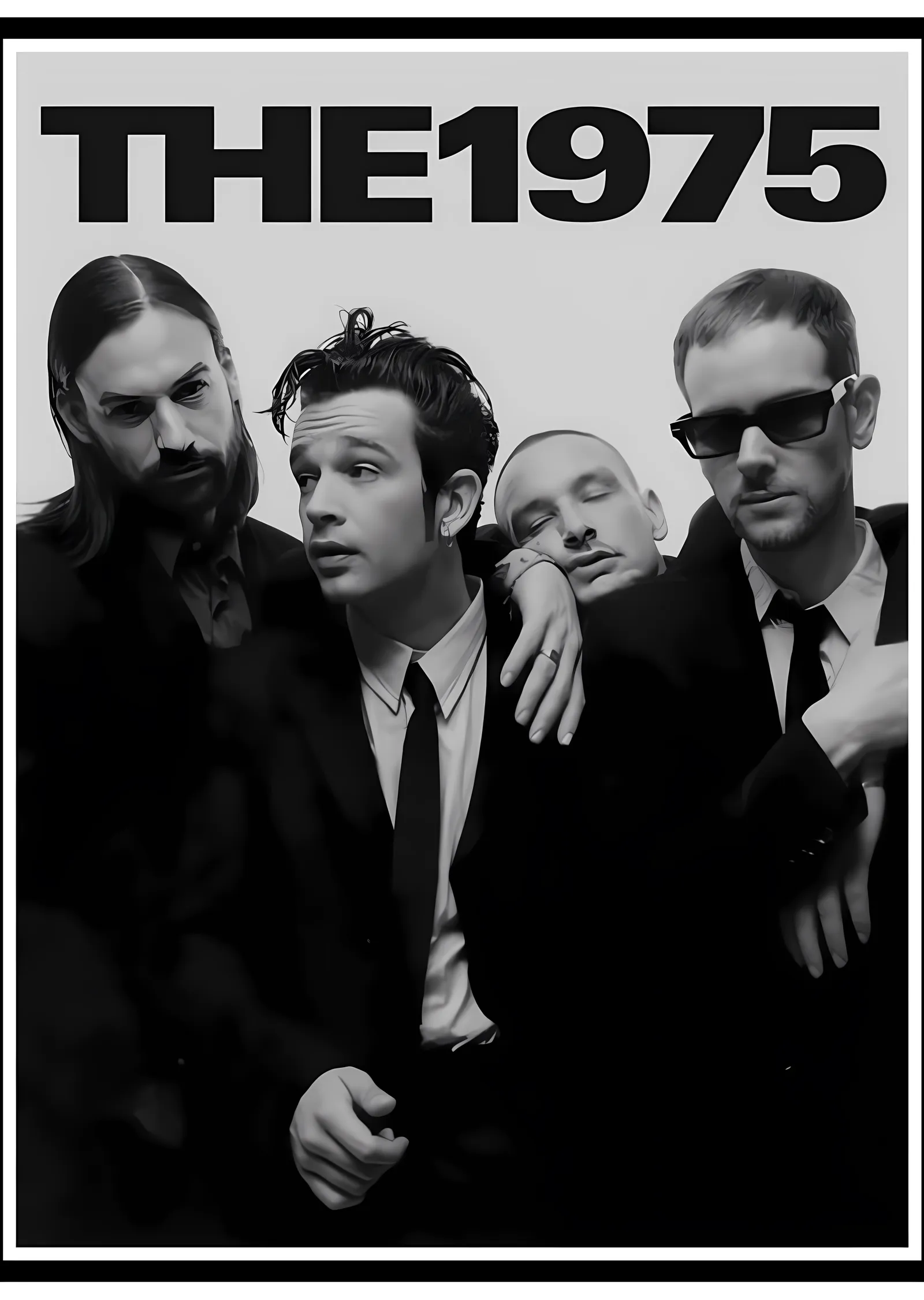 The 1975 metal tablo