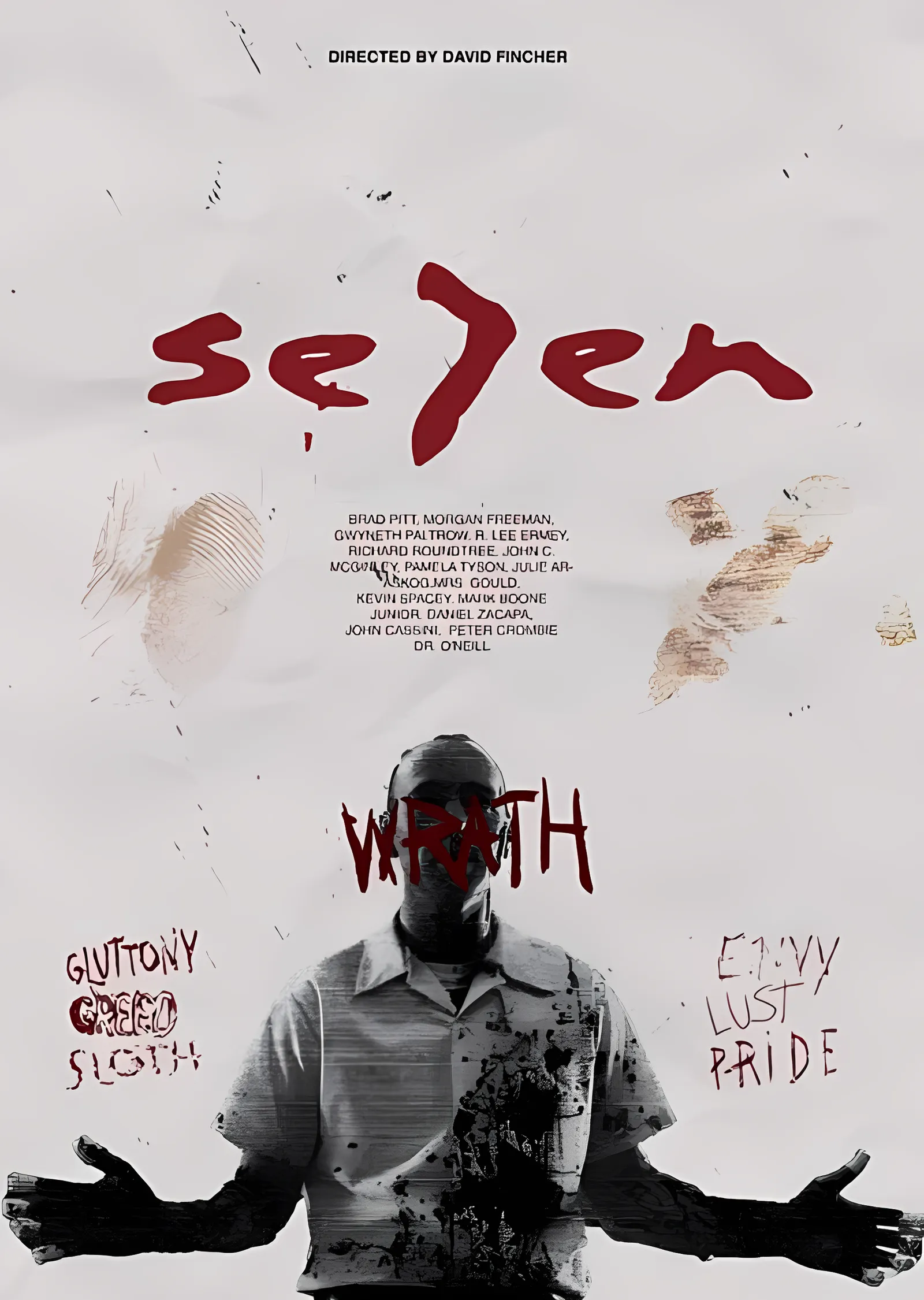 Se7en: Yedi Günah metal tablo
