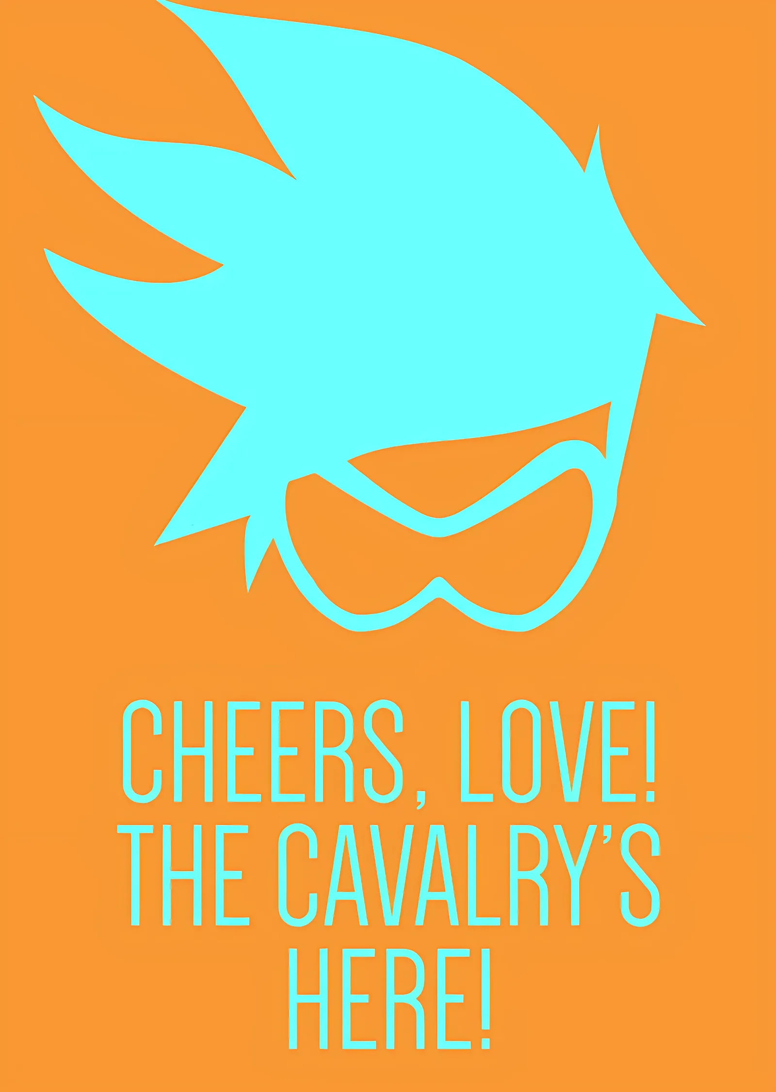 Tracer - The Cavalry's Here metal tablo