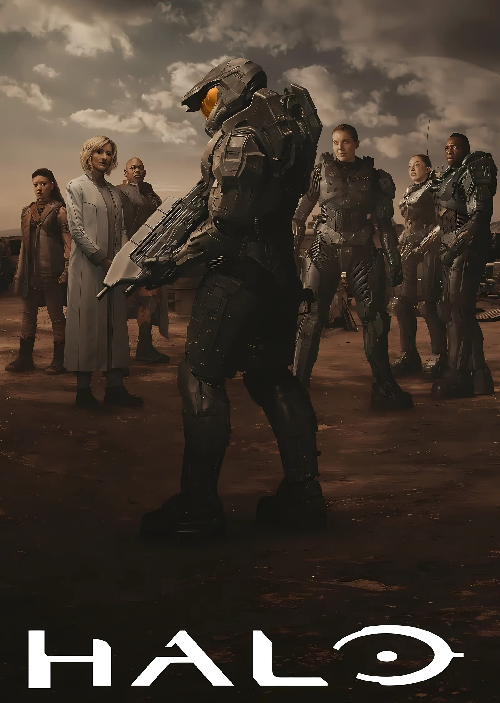 Halo: Kadro metal tablo