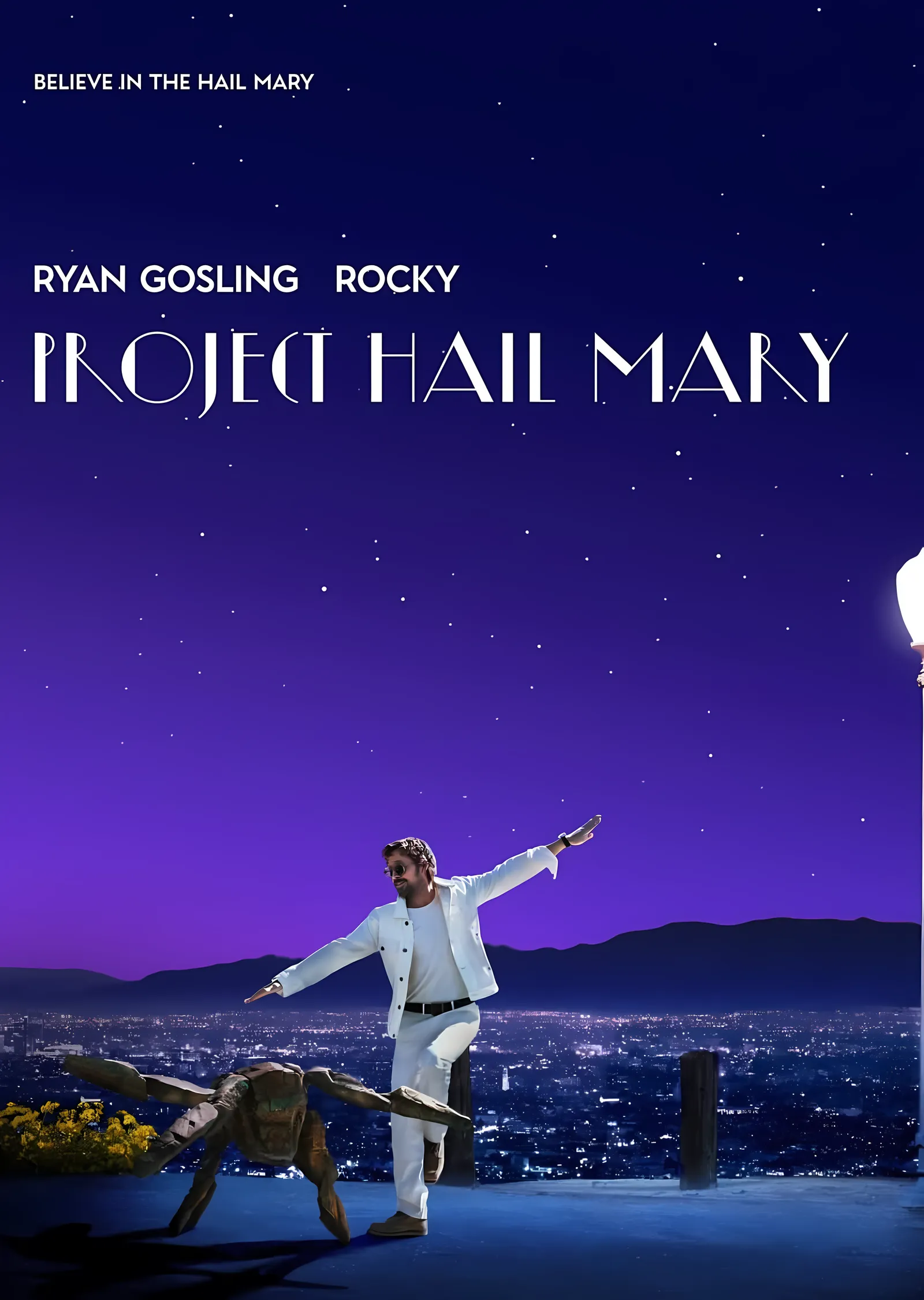 Project Hail Mary - Ryan Gosling ve Rocky metal tablo