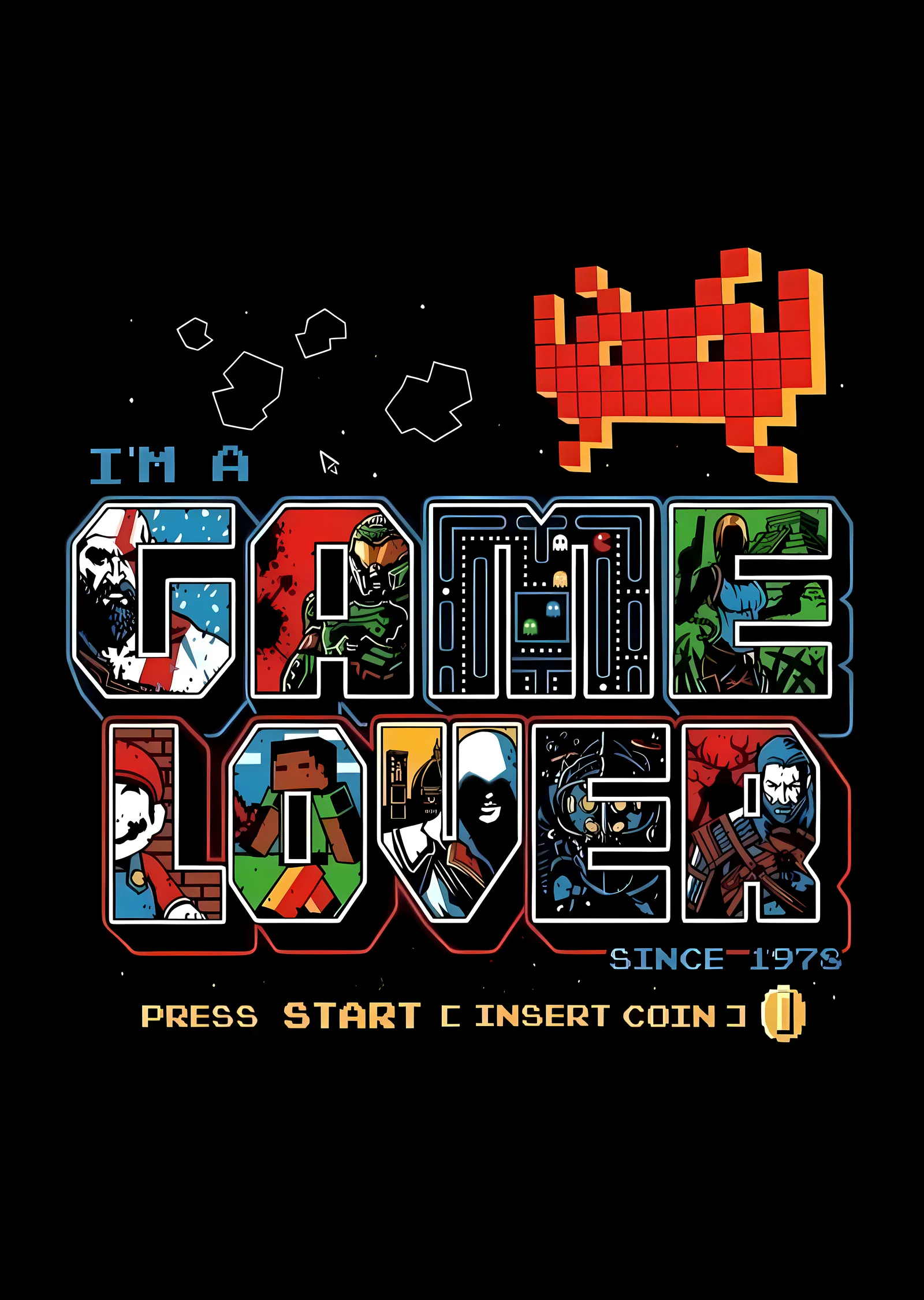 Game Lover: Oyun Severler İçin Bir Başlık metal tablo