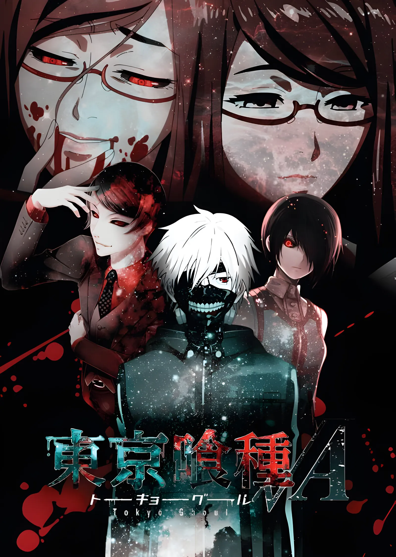 Tokyo Ghoul: Kanlı Duvar metal tablo