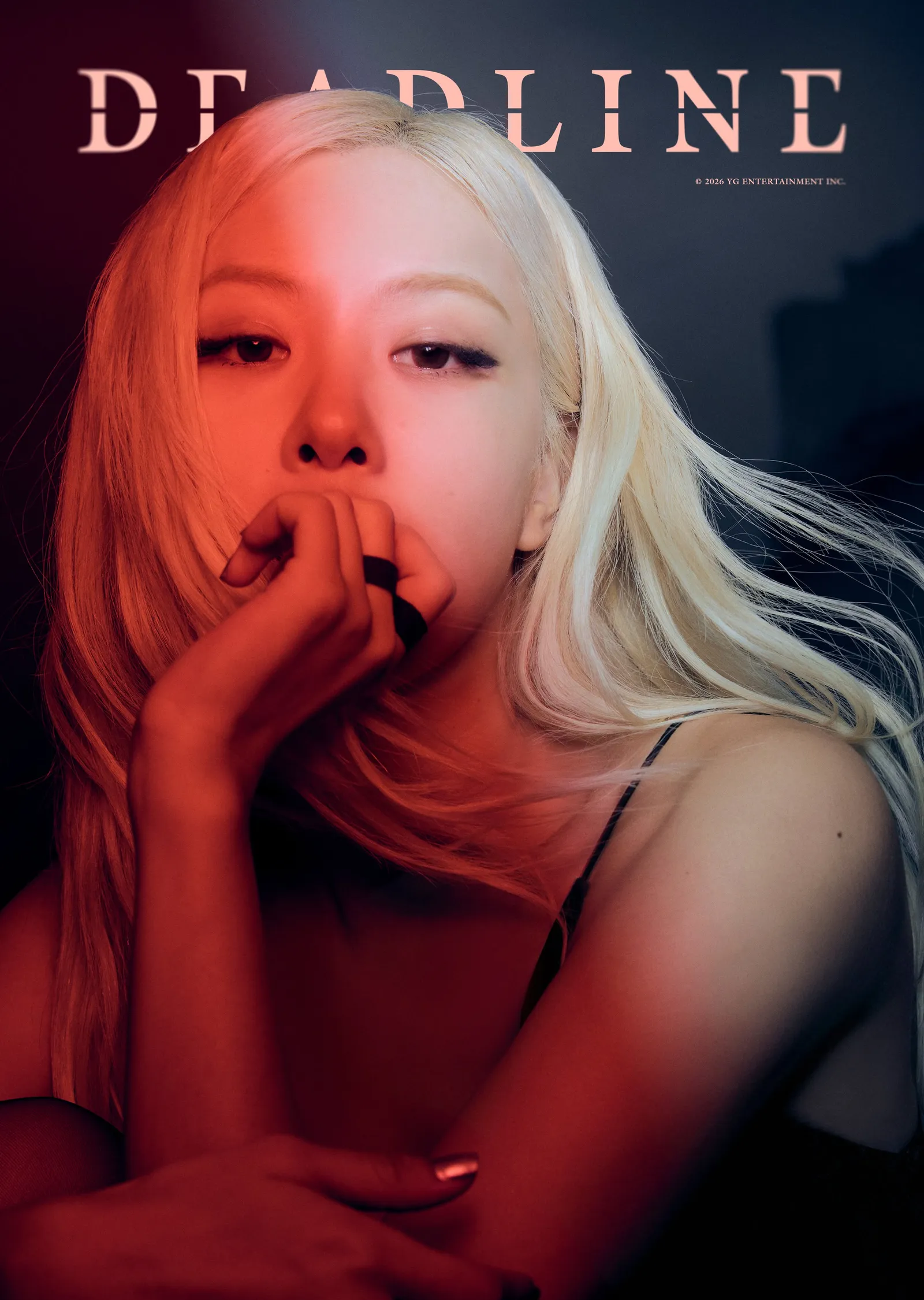 Rosé - Deadline Dergi Kapağı metal tablo