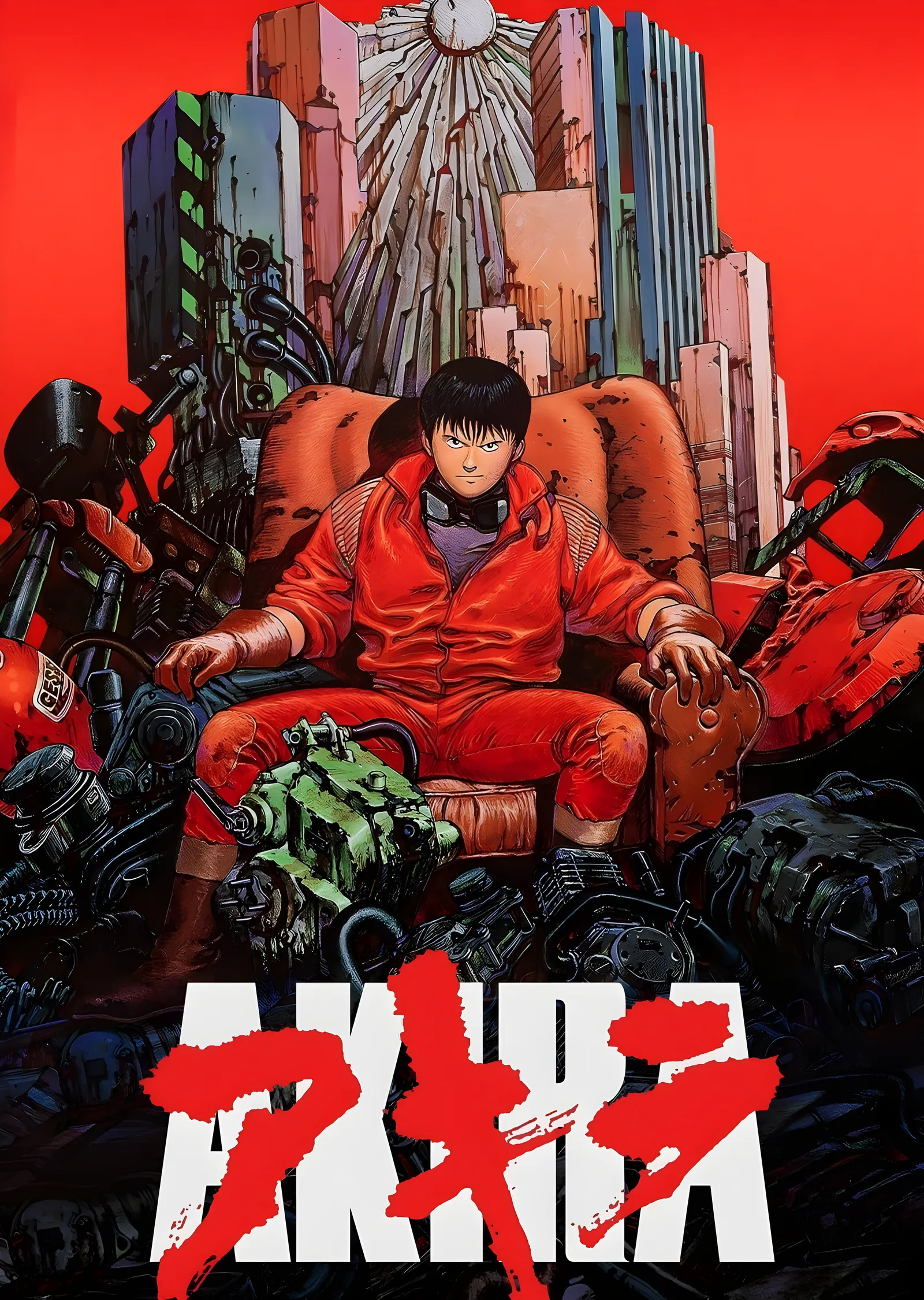 Akira: Kaneda'nın Tahtı metal tablo