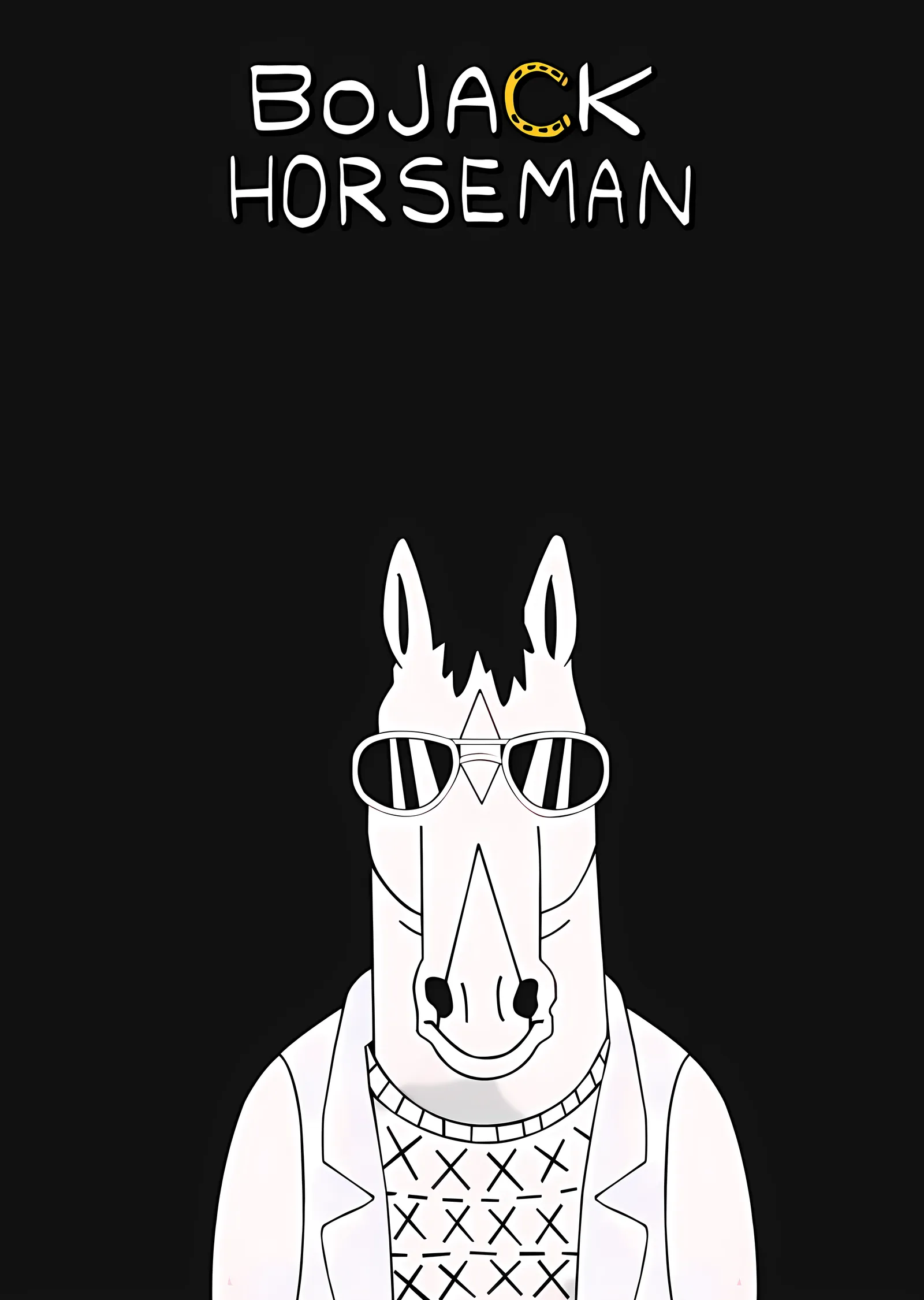 BoJack Horseman: İkonik Portre metal tablo