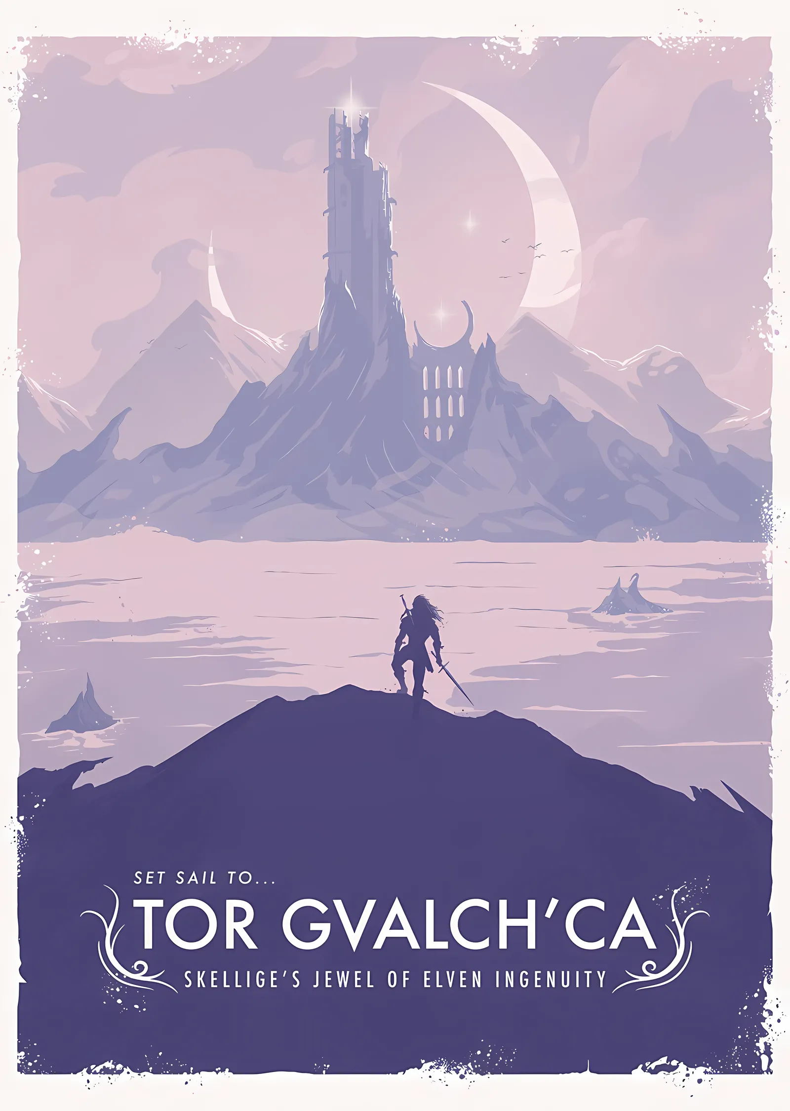 The Witcher 3 - Tor Gvalch'ca metal tablo