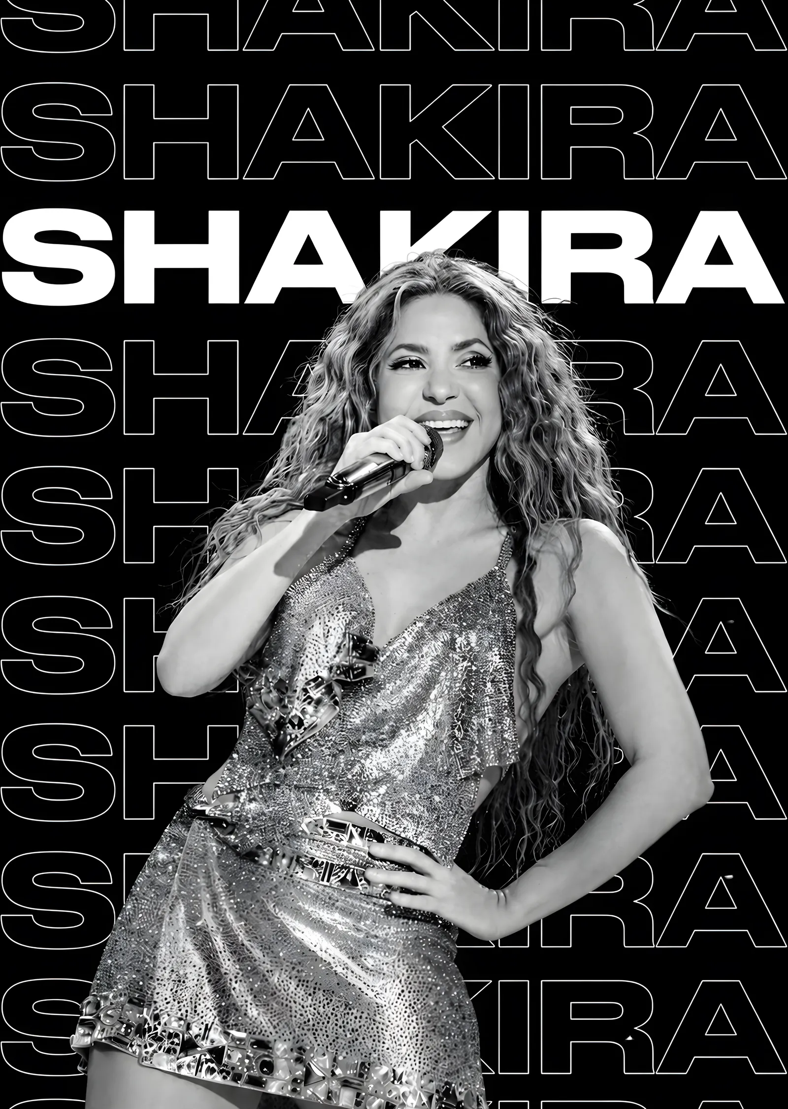 Shakira: Sahne metal tablo