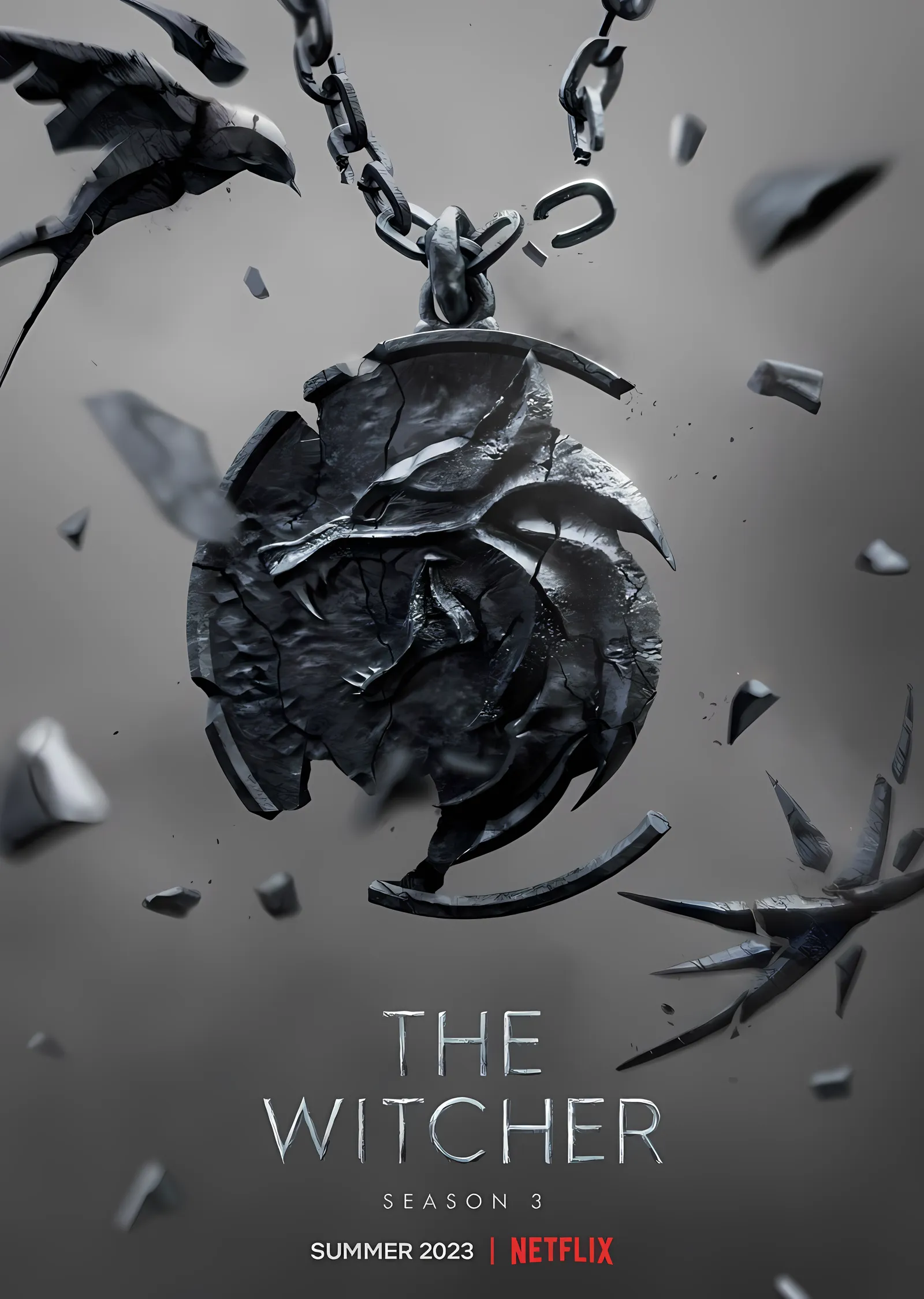 The Witcher: Sezon 3 metal tablo