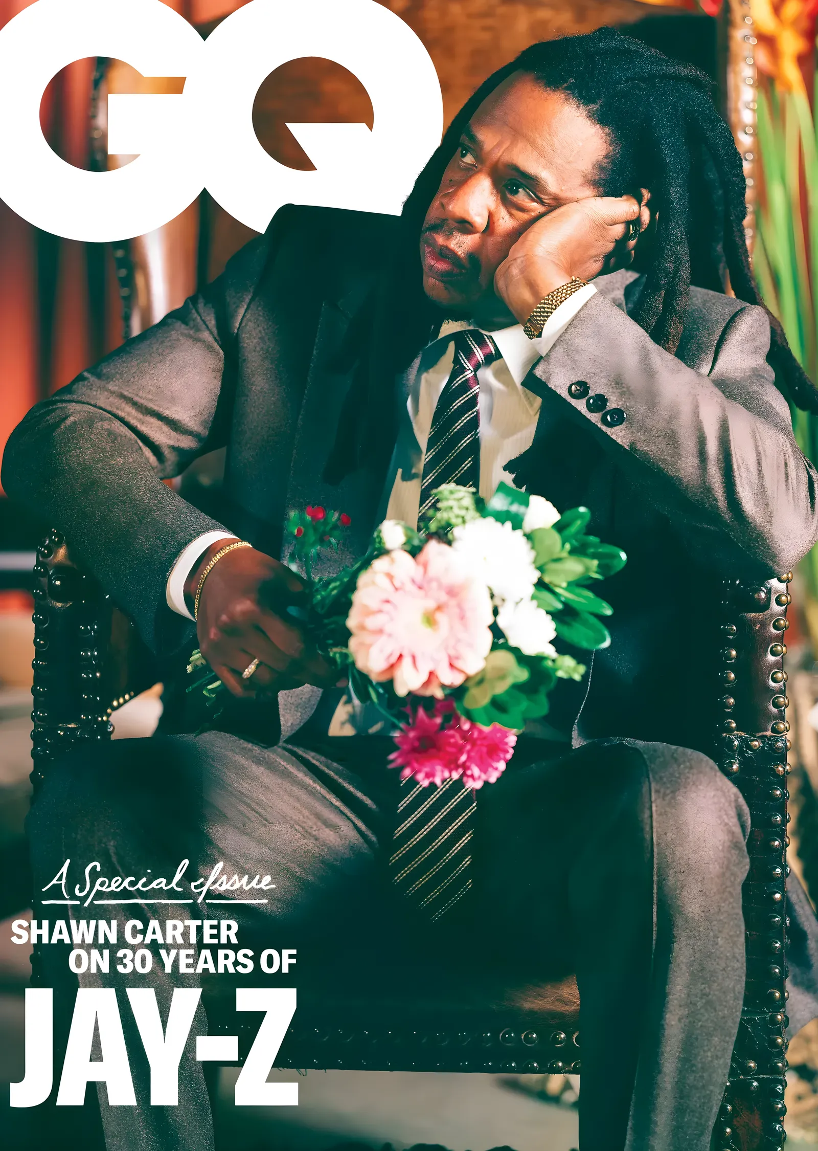 GQ: Jay-Z metal tablo