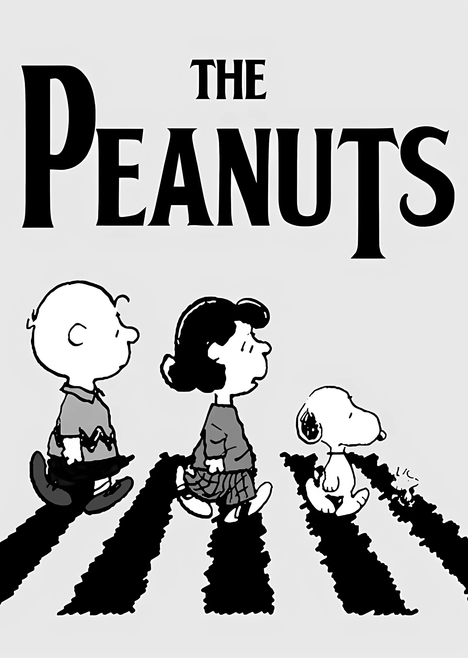 The Peanuts metal tablo