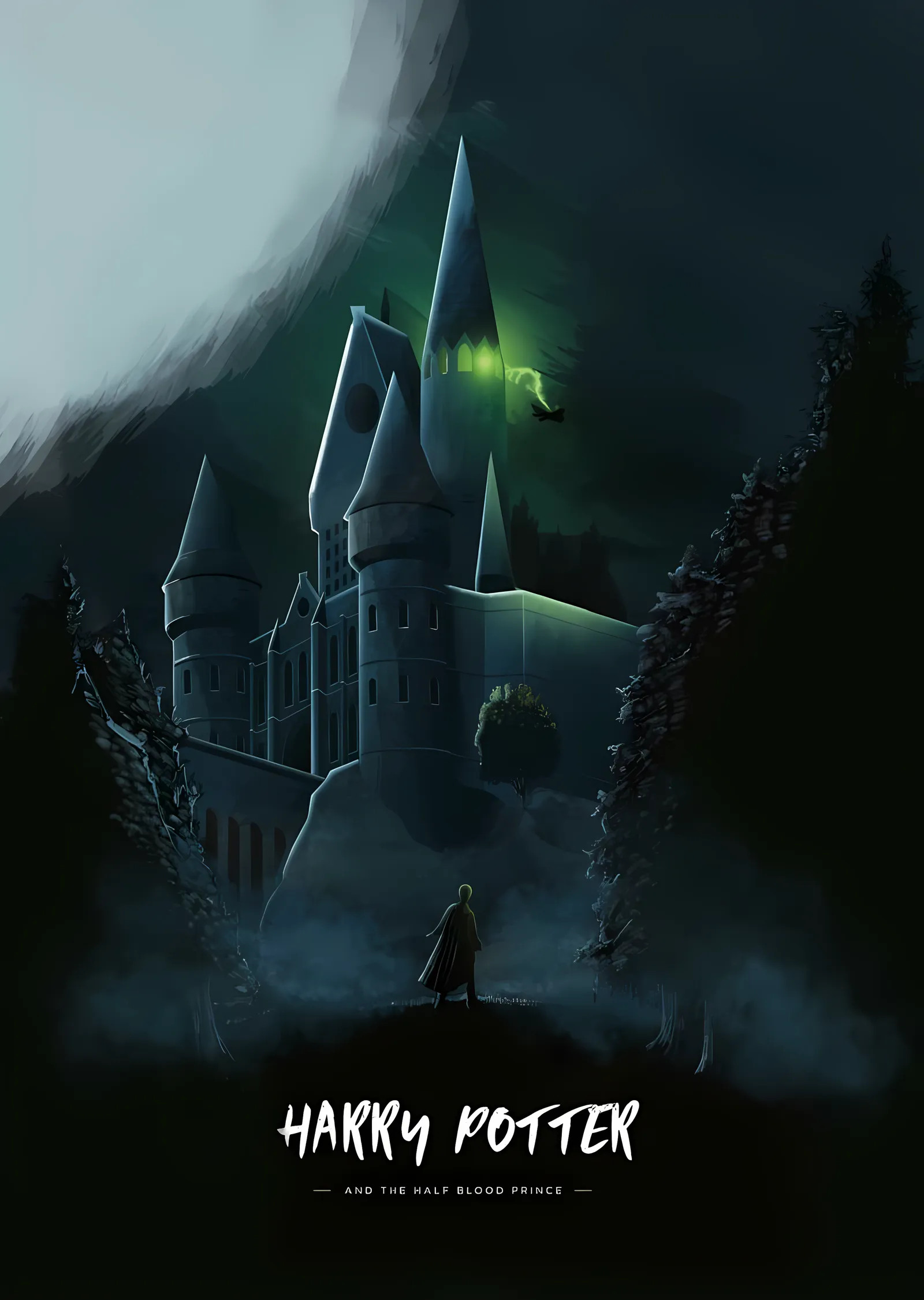Harry Potter and the Half-Blood Prince · Hogwarts metal tablo