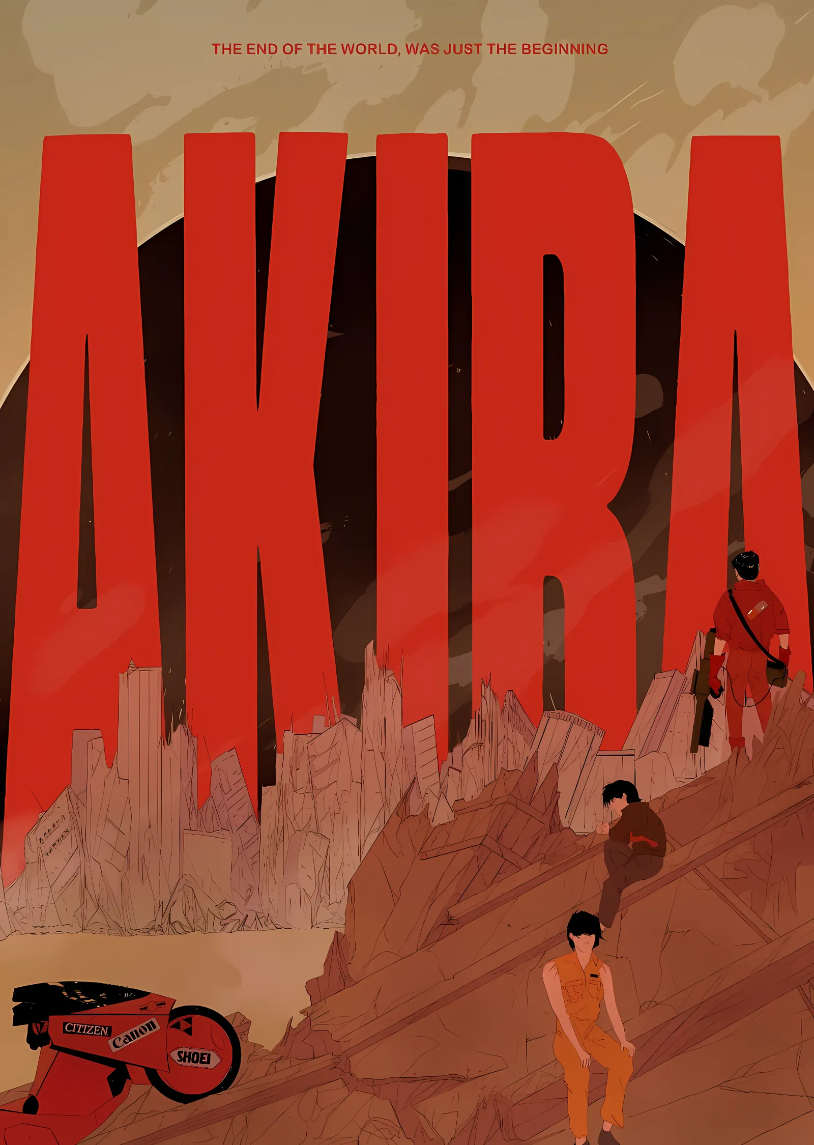 Akira · Neo Tokyo metal tablo