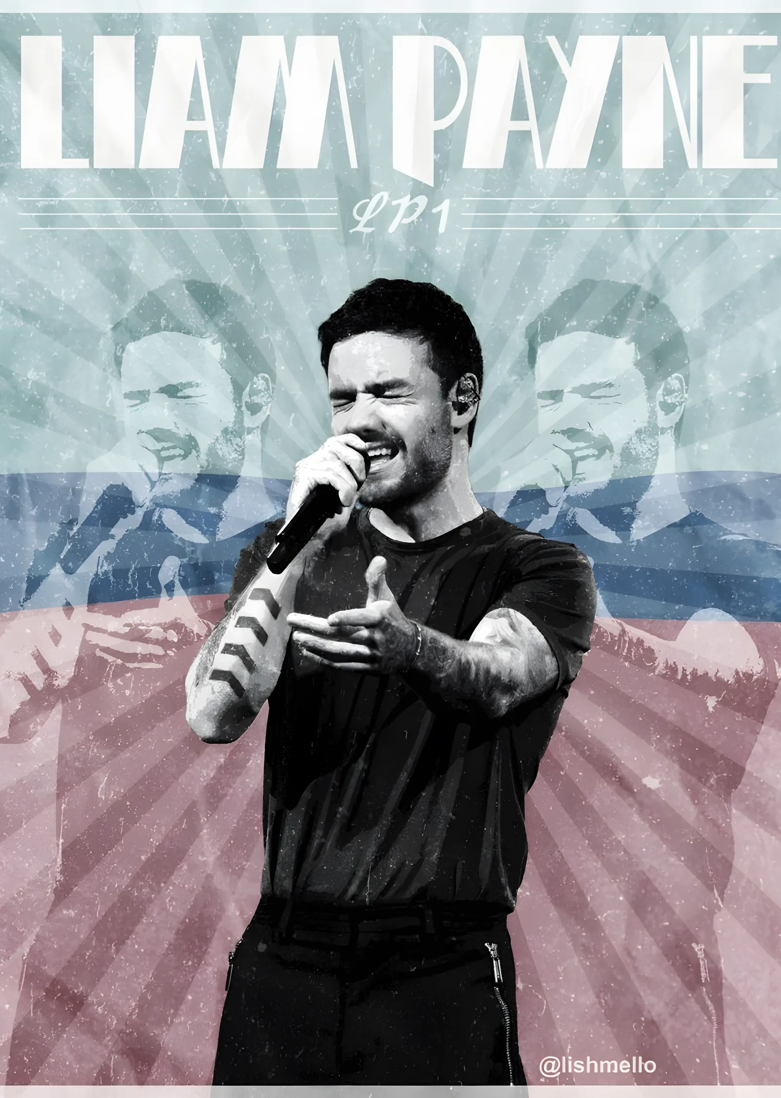 Liam Payne: LP1 metal tablo