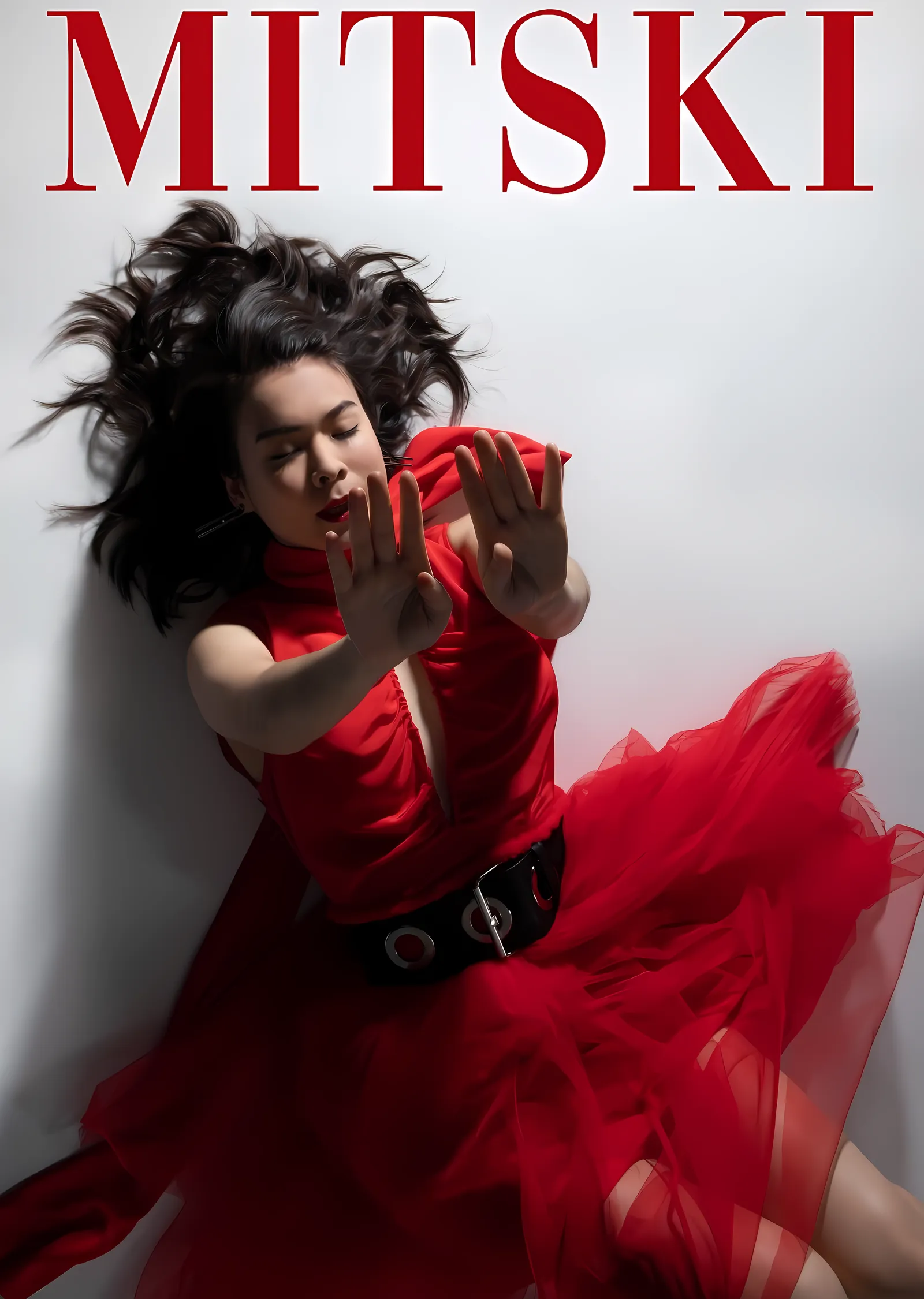 Mitski - Kırmızı Elbise Karesi metal tablo