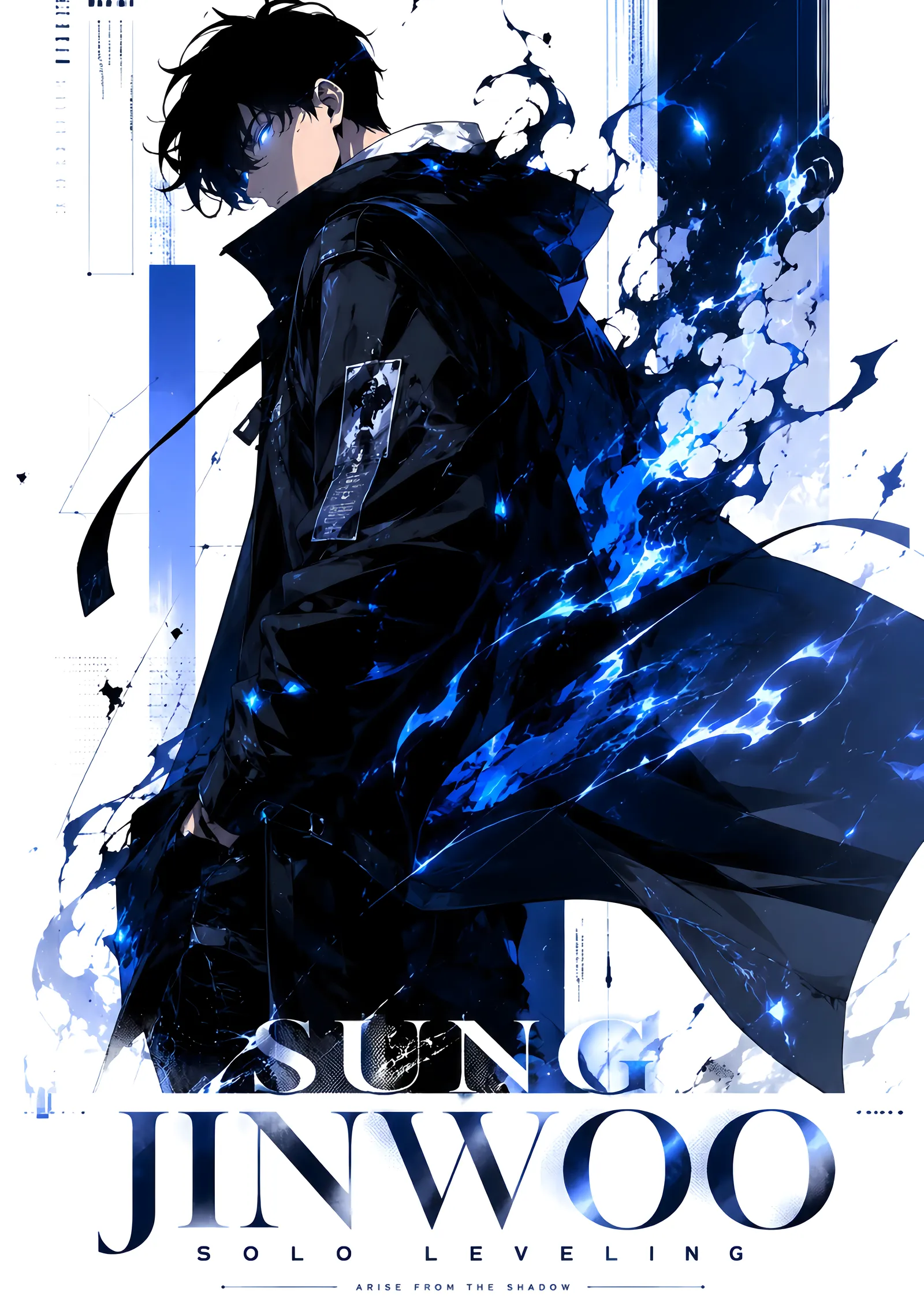 Sung Jinwoo'nun Gölgesi - Solo Leveling metal tablo