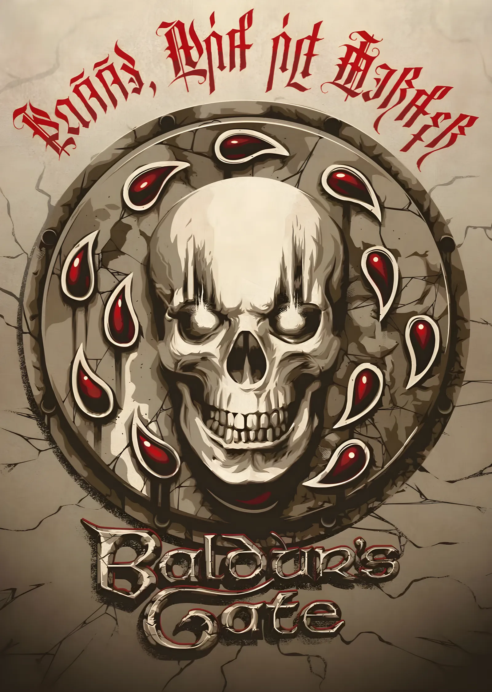 Baldur's Gate: Bhaal metal tablo