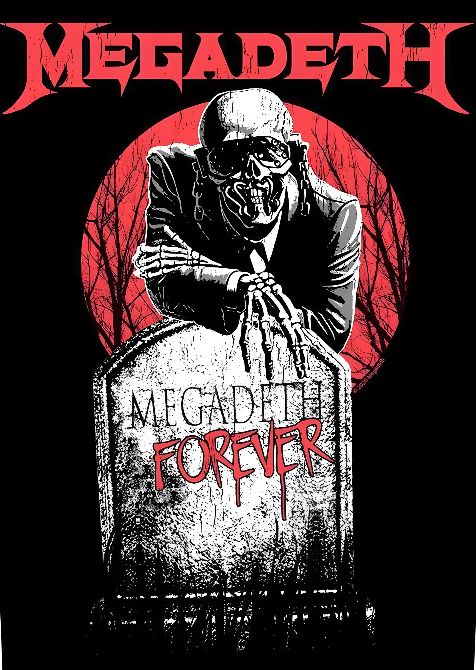 Megadeth Forever metal tablo