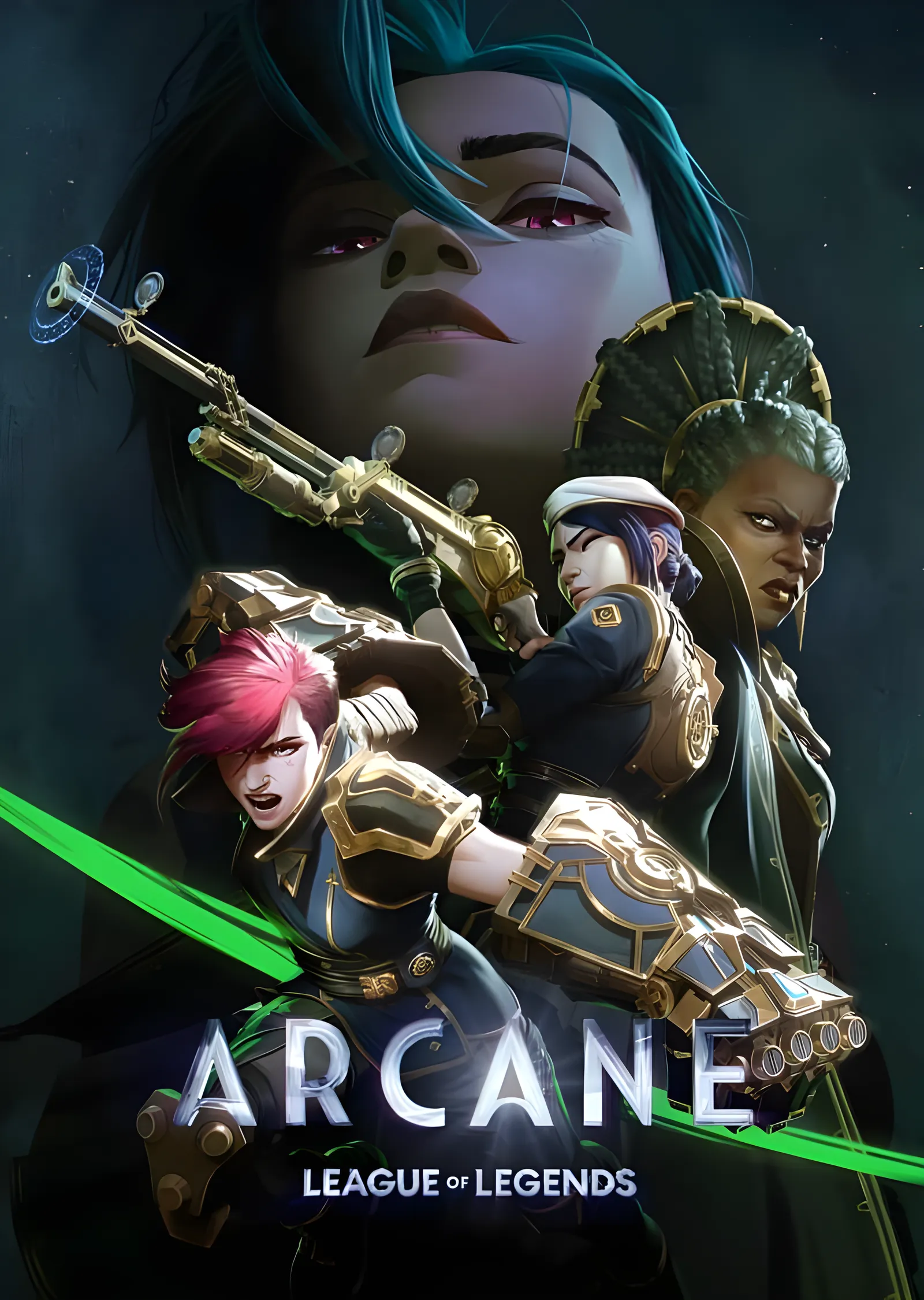Arcane: Karakter metal tablo