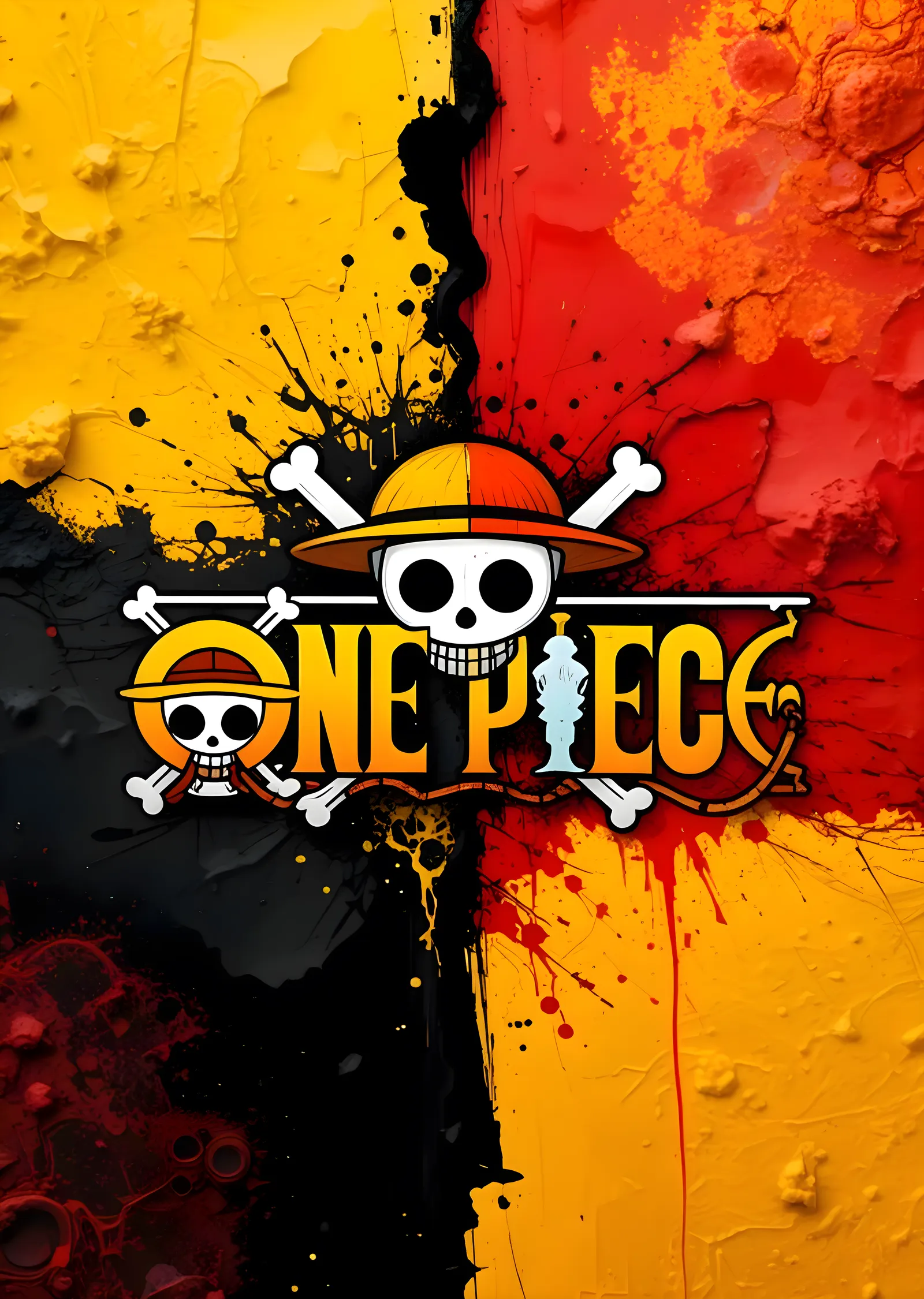 One Piece: Korsan Kralın Yükselişi metal tablo