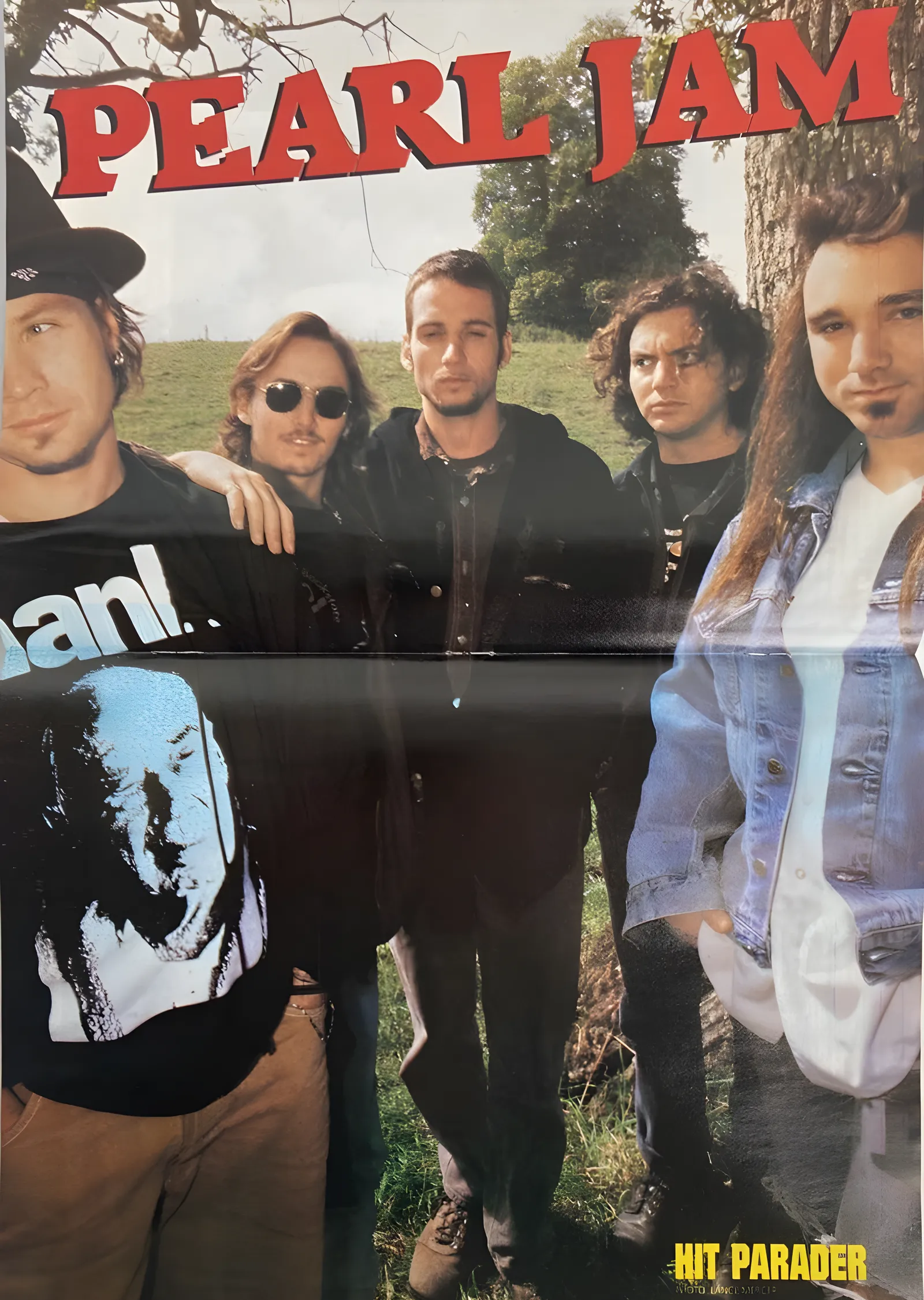 Pearl Jam: Ağaç Altında metal tablo
