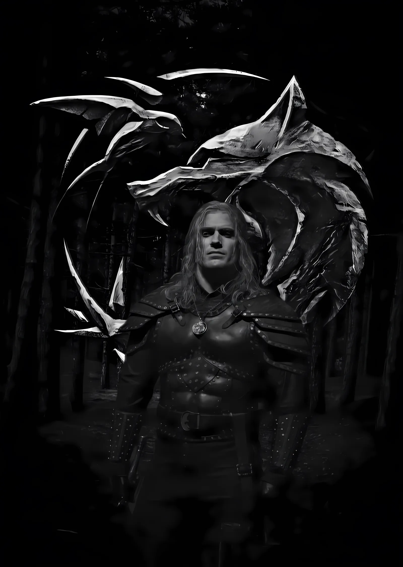 The Witcher: Kurt Gölgesi metal tablo