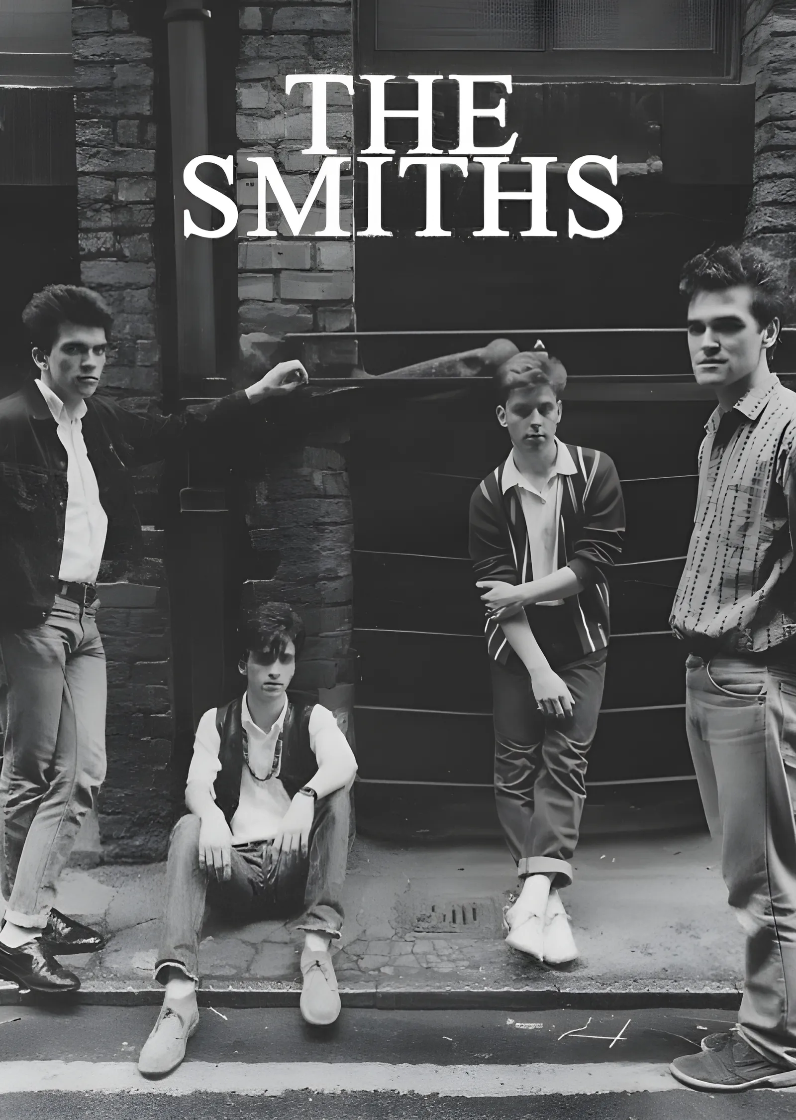 The Smiths: İkonik İngiliz Rock Grubu metal tablo