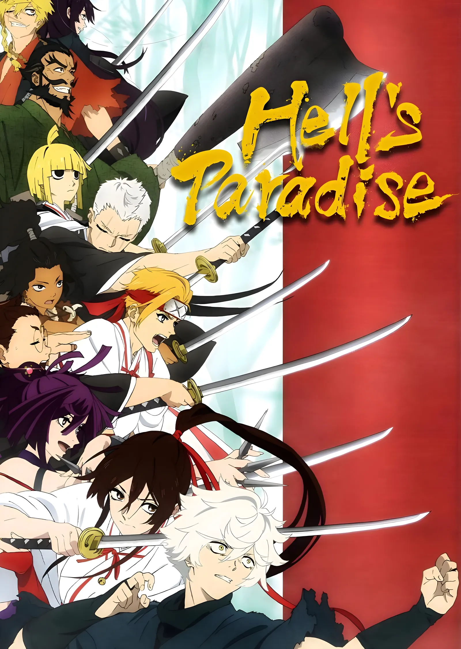 Hell's Paradise: Cennetin Cehennemi metal tablo