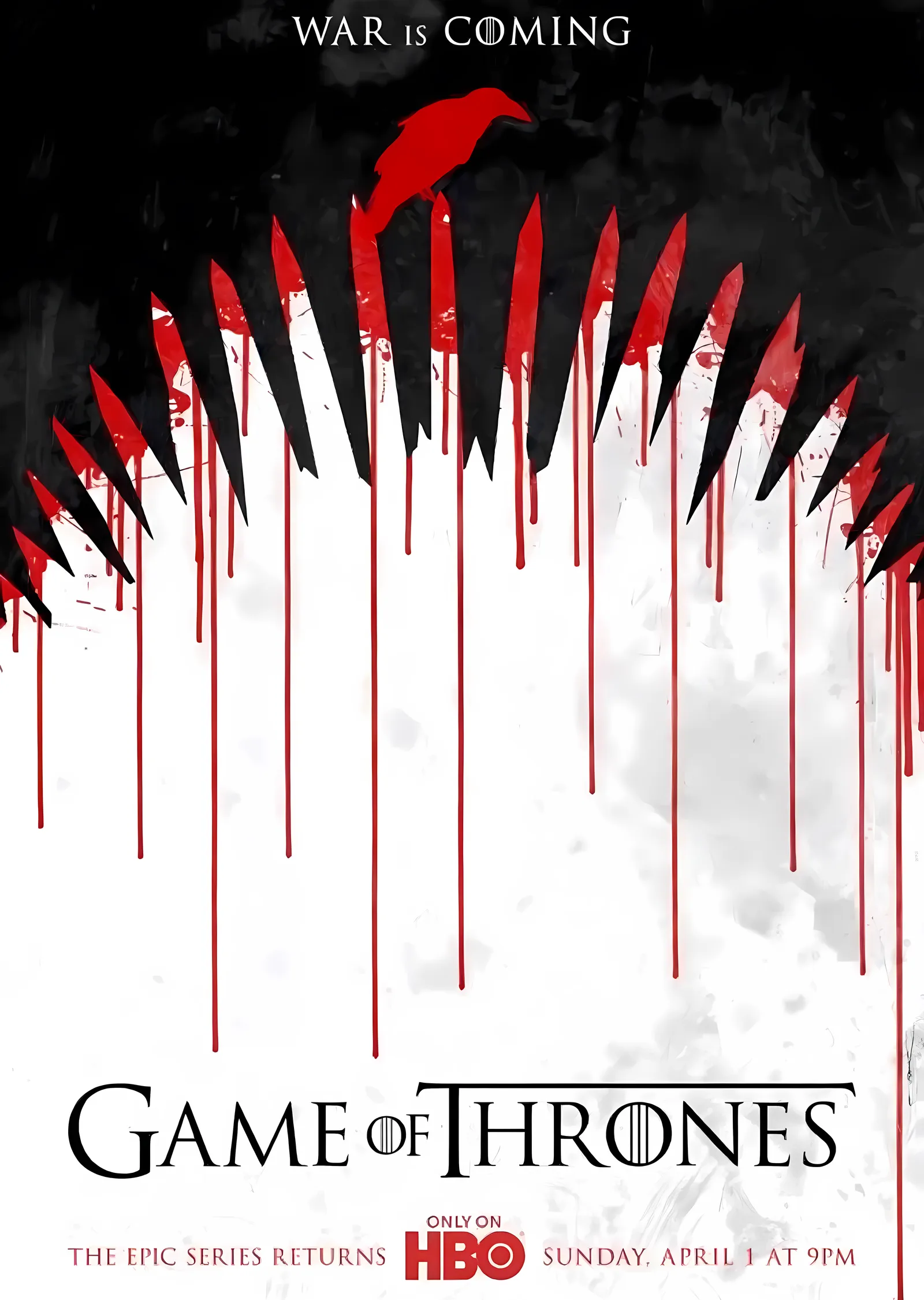 Game of Thrones: Savaş Geliyor metal tablo