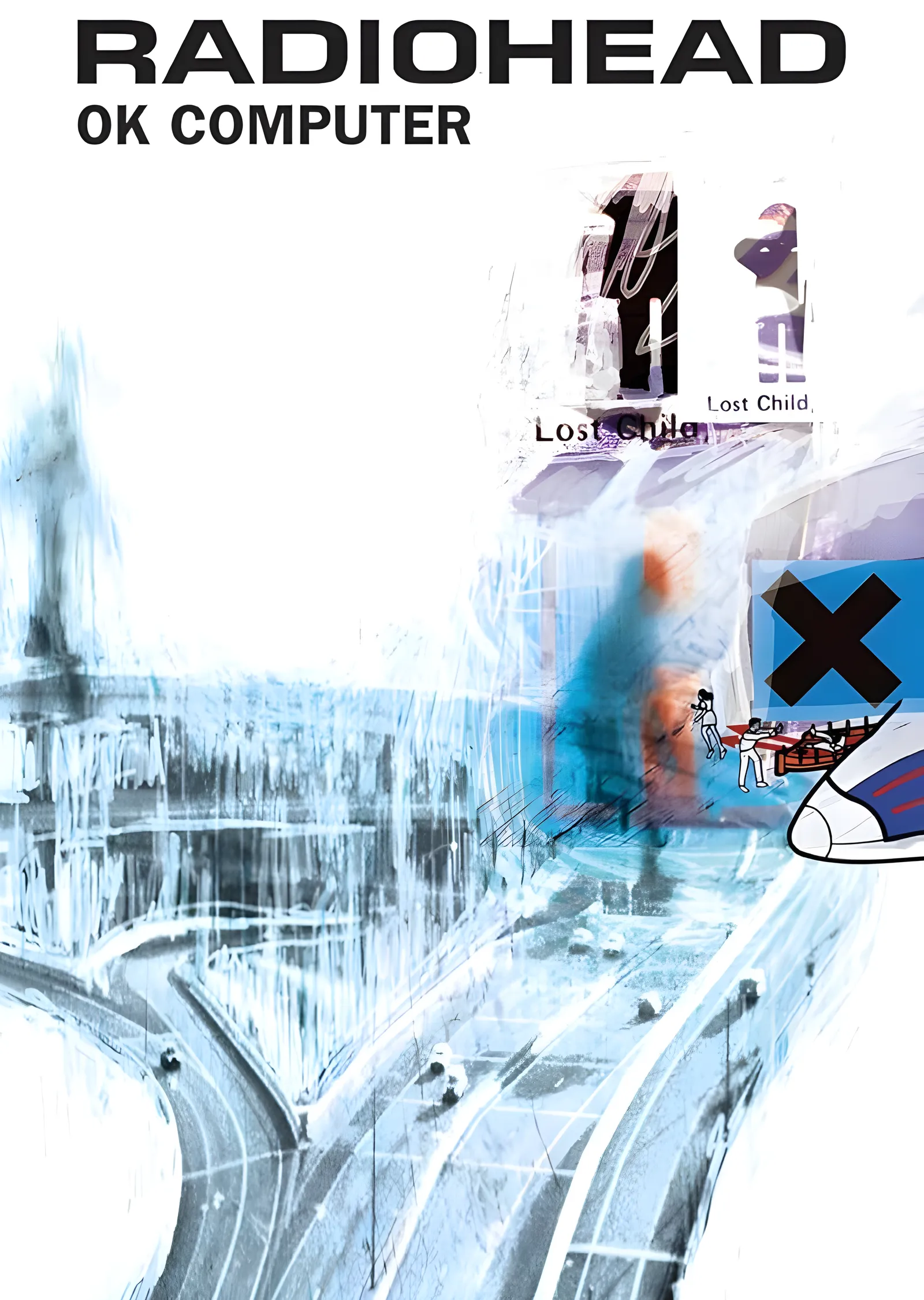 Radiohead: OK Computer metal tablo