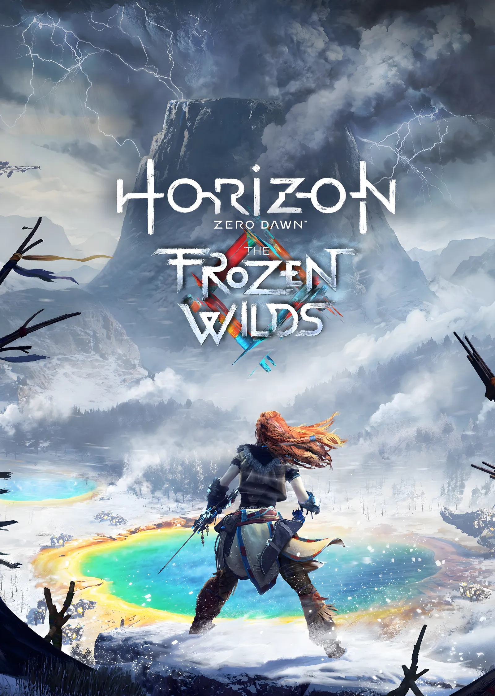 Horizon Zero Dawn: The Frozen Wilds metal tablo