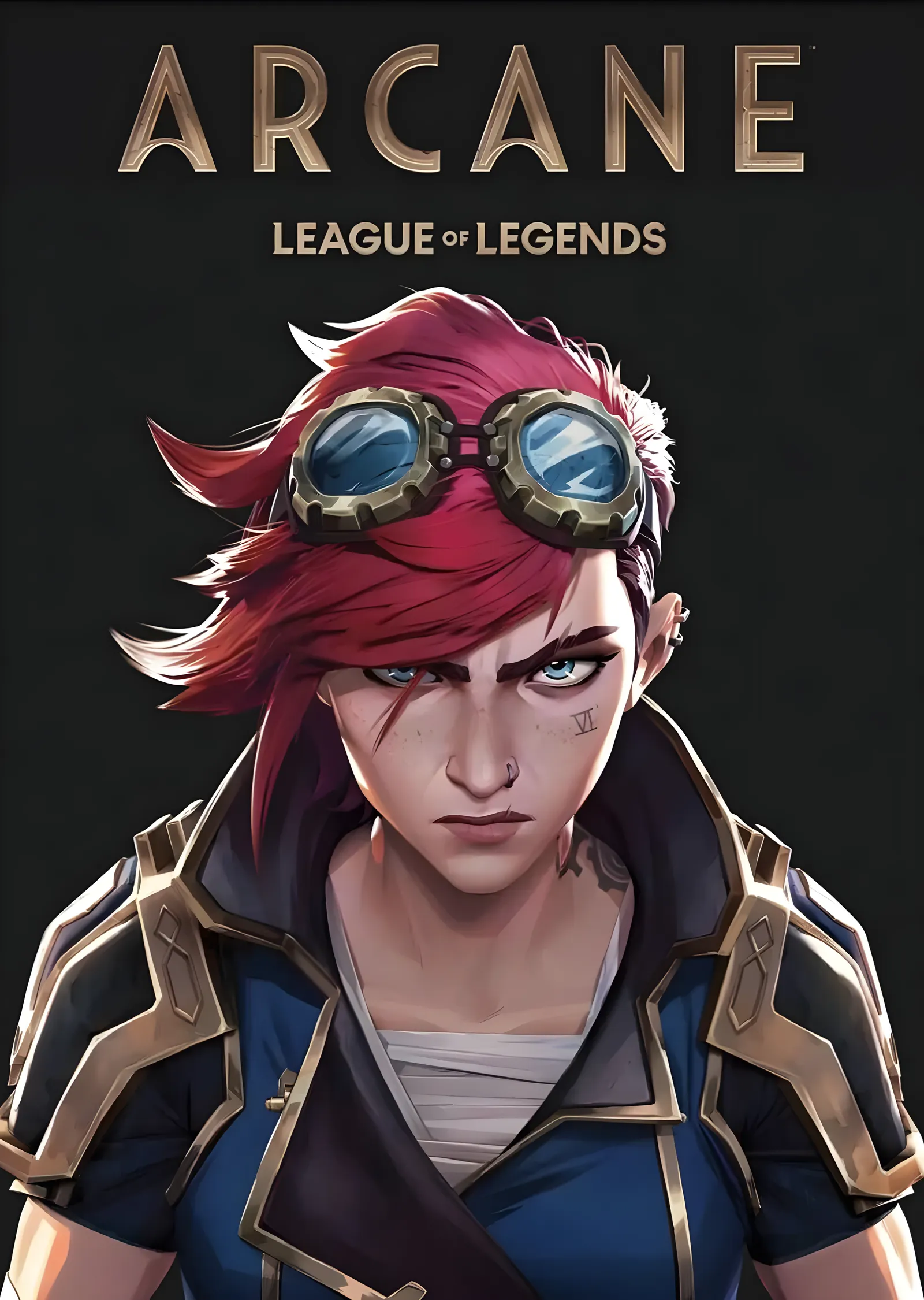 Arcane: Vi Portresi metal tablo