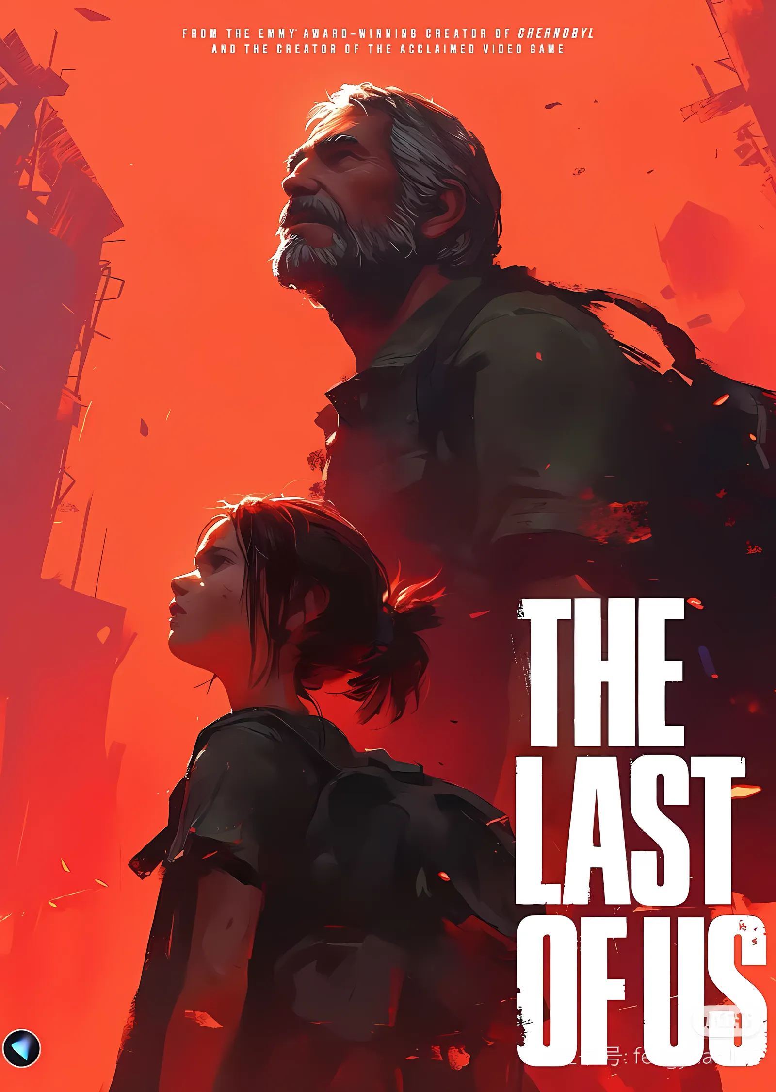 The Last of Us: Kızıl Gökyüzü metal tablo