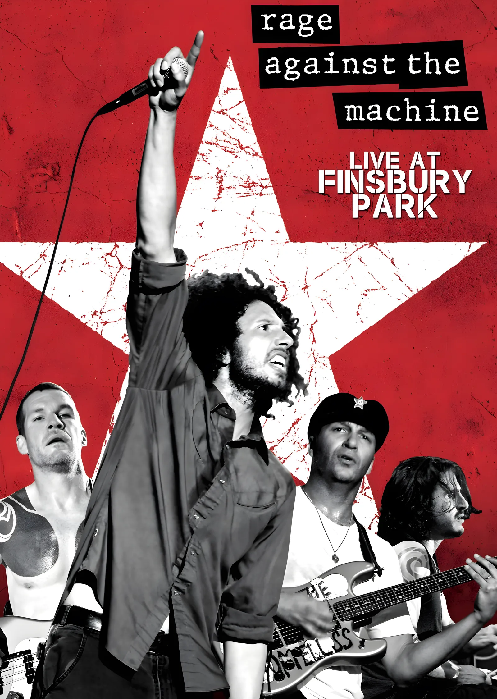 Rage Against the Machine: Live at Finsbury Park metal tablo