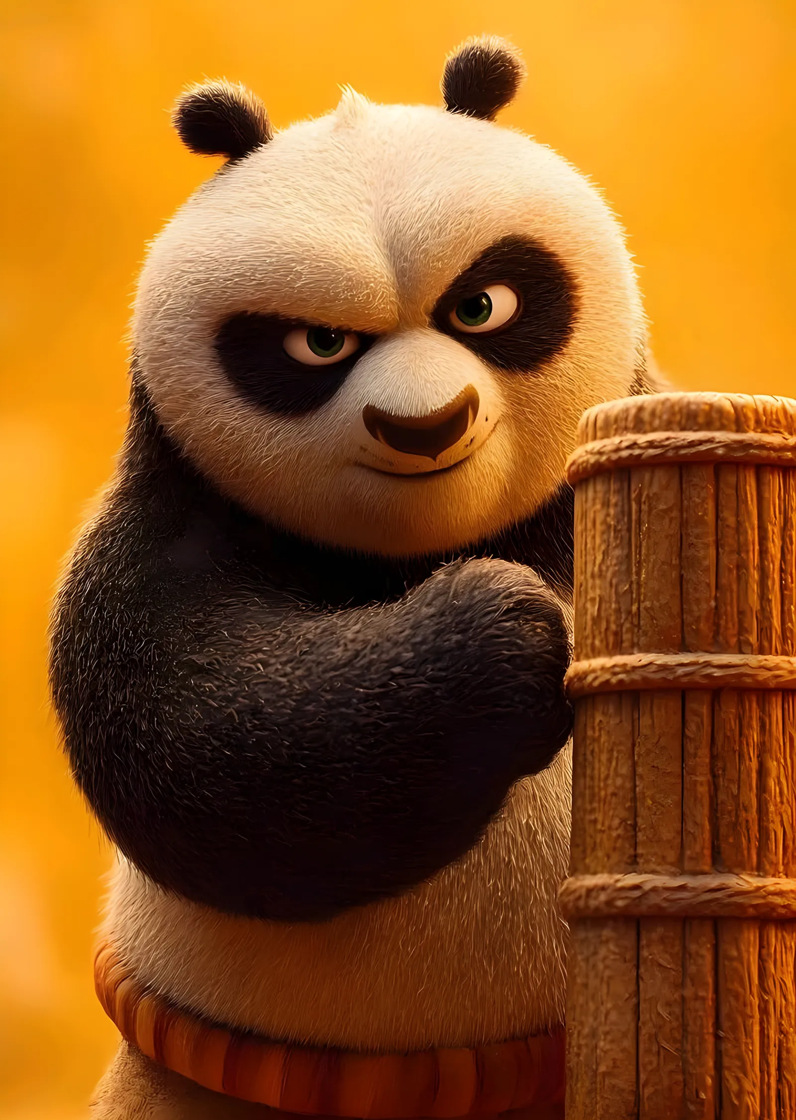 Kung Fu Panda: Direğin Ardında metal tablo
