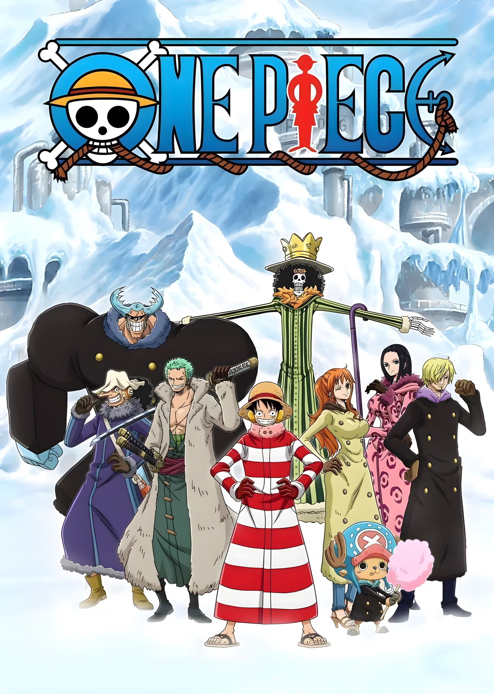 One Piece: Karlı Adada Tayfa metal tablo