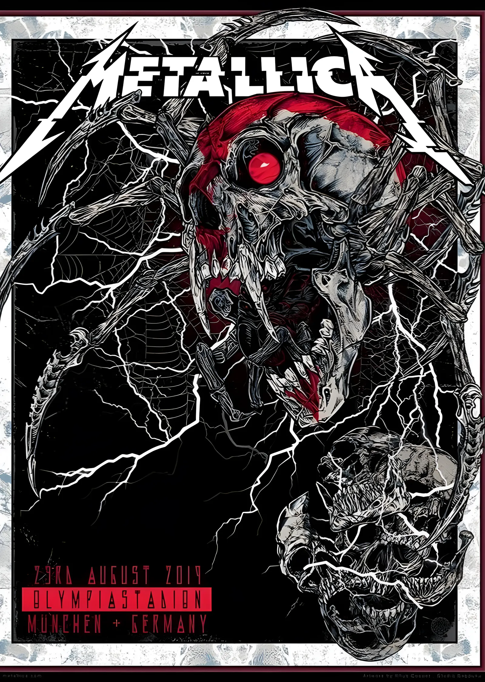 Metallica: München 2019 metal tablo