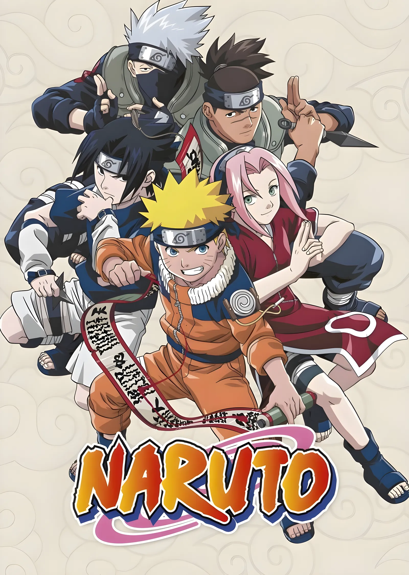 Naruto: Yedinci Takım ve Ustaları metal tablo