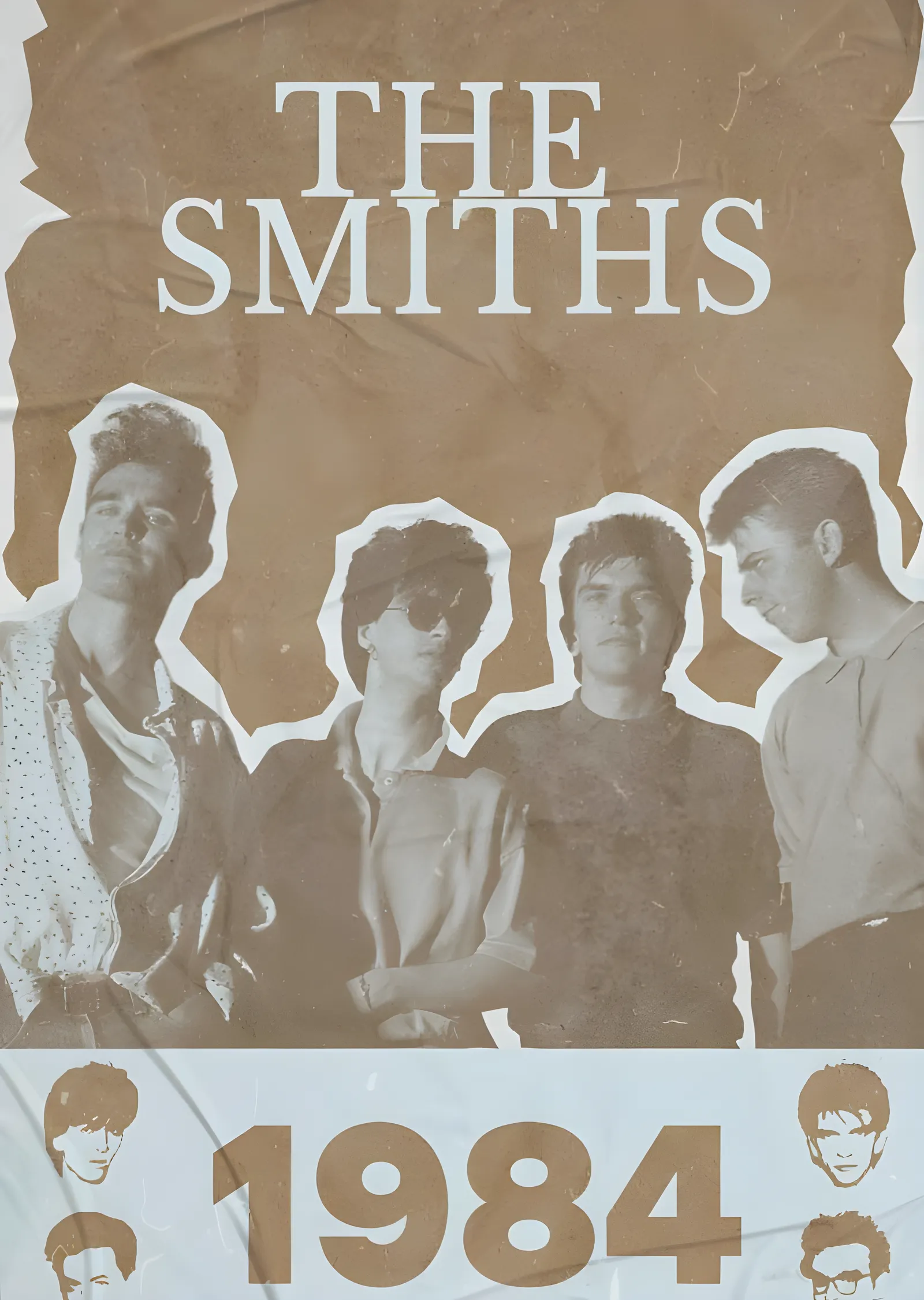 The Smiths: 1984 metal tablo